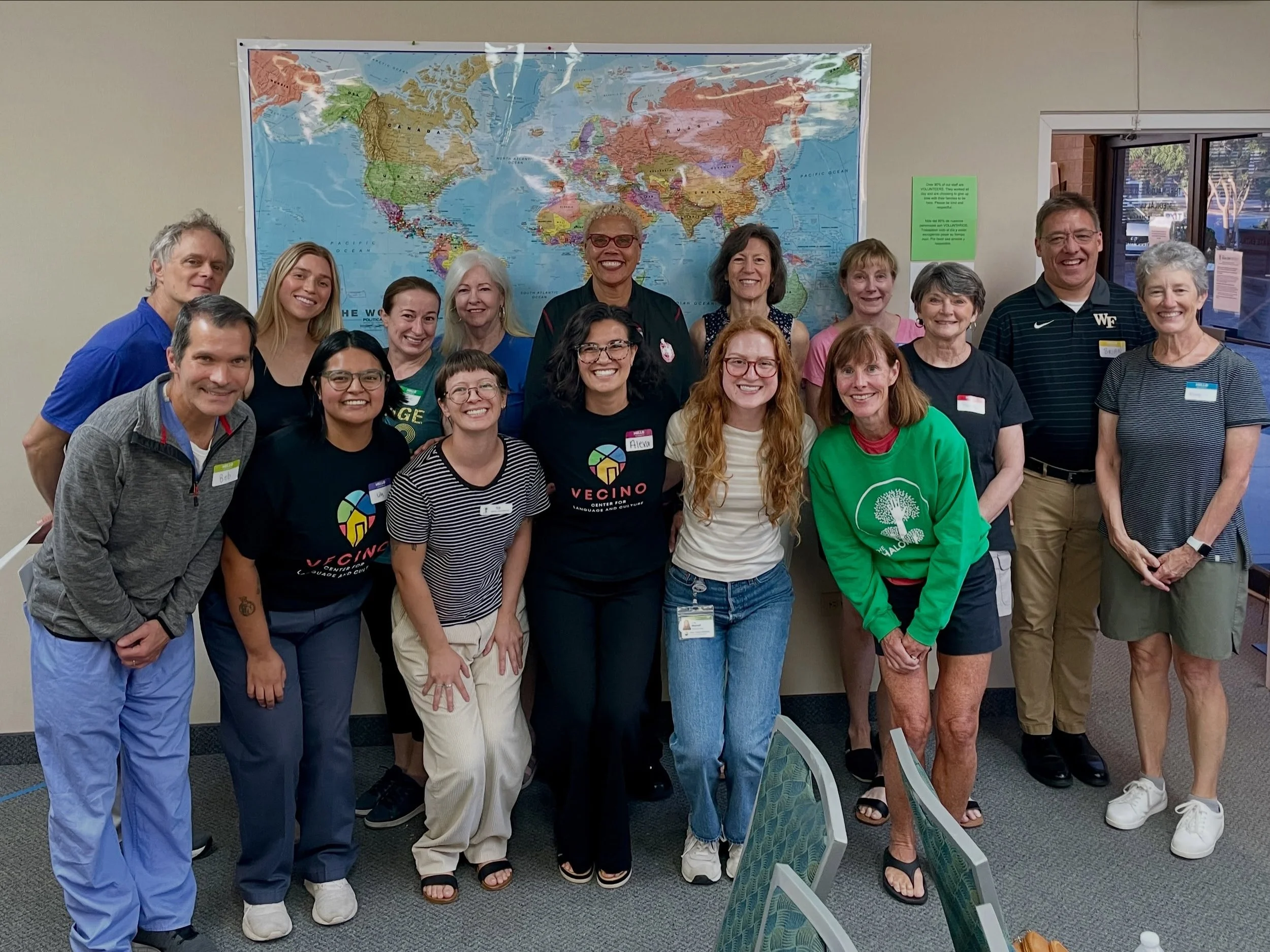 It was such a joy to train some of the amazing healthcare providers at The Shalom Project&rsquo;s Free Medical Clinic in medical Spanish. We can&rsquo;t thank this team enough for their dedication to providing excellent healthcare to all of our city&