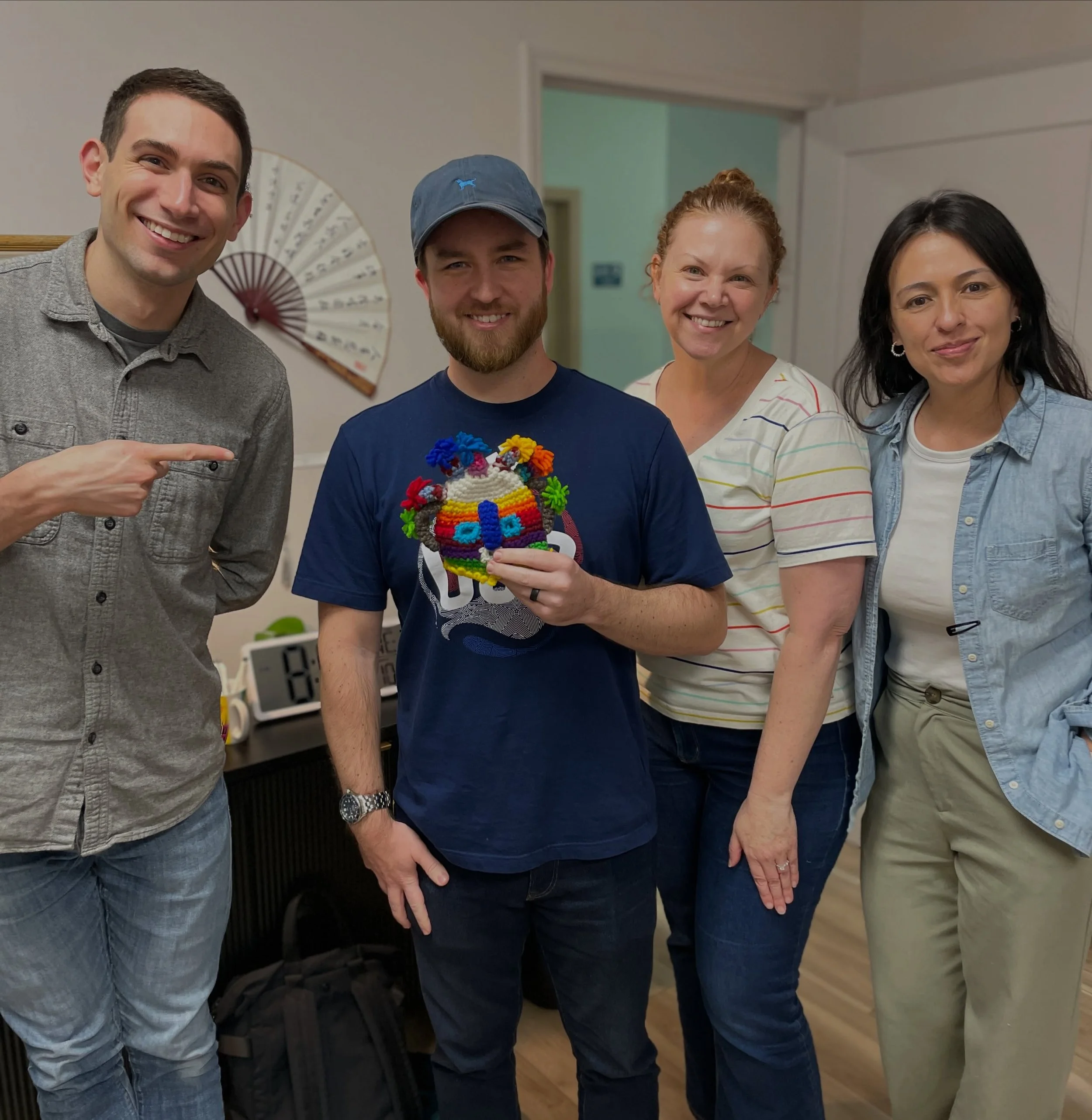 Our students bring us back treasures from all over the world and this Aya (Diablo) Huma mask from Ecuador will be loved in its new home at the Center!

The Aya (spirit) or Diablo (devil) Huma (head) is a key figure in Ecuador, particularly among the 