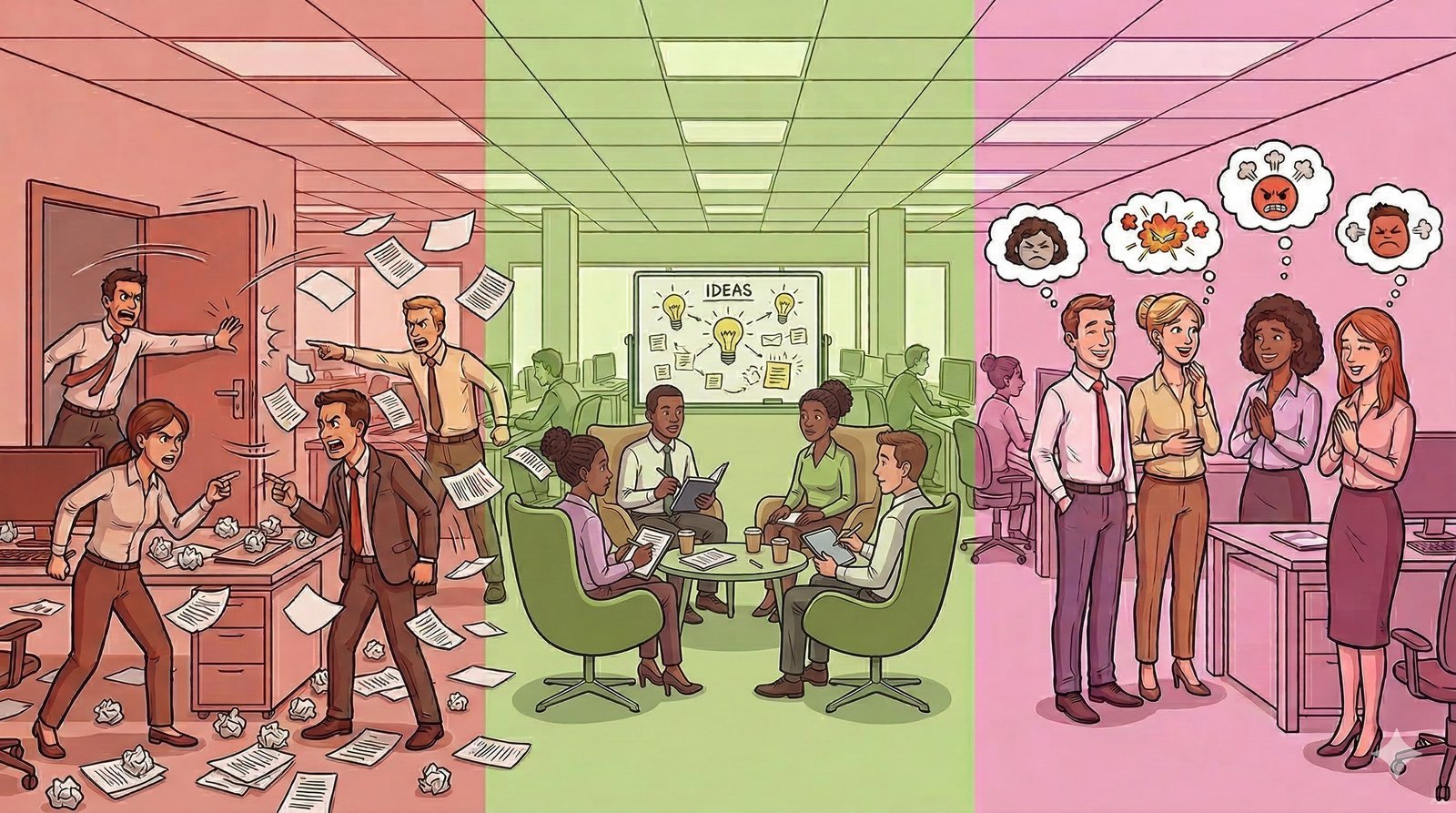 Die drei Kulturzonen: Ein Leitfaden für erfolgreiche übergreifende Zusammenarbeit