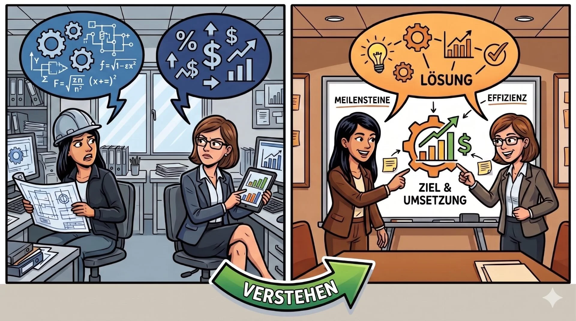 Wenn Denklogiken kollidieren
