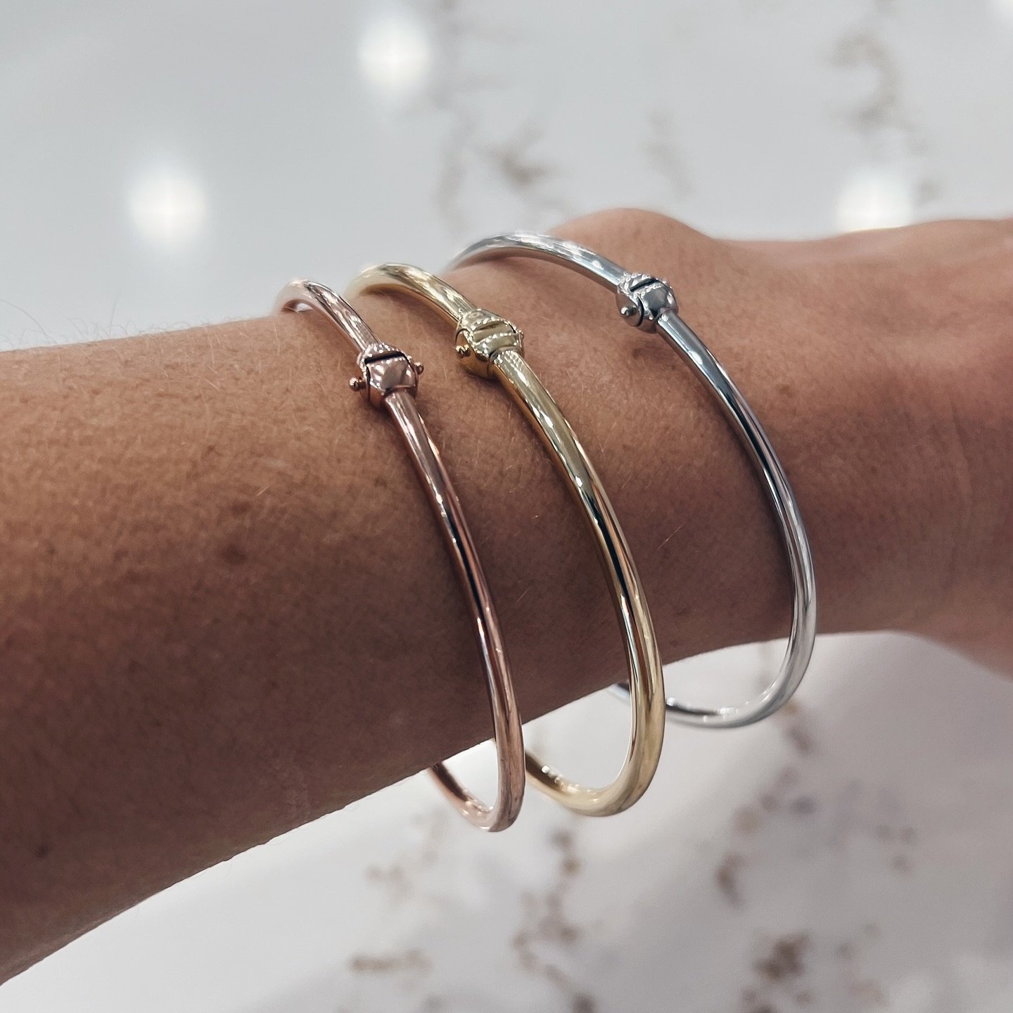 Eeny, meant, miny, moe&hellip; Which is your favorite : Rose gold, yellow gold or white gold? ✨ #broadoptionsjewels