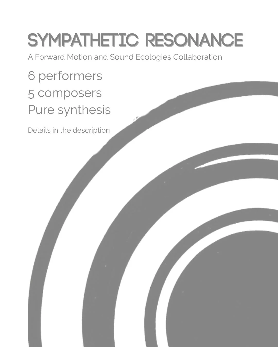 Forward Motion present Sympathetic Resonance - University of Indianapolis Faculty Artist Concert Series