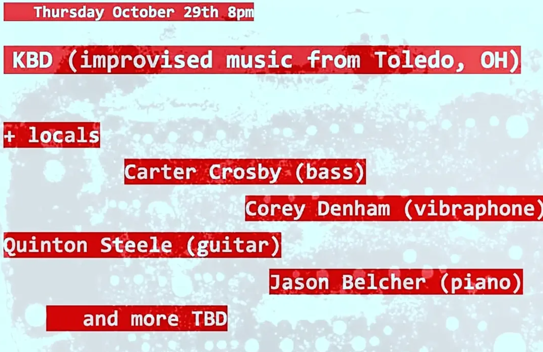 KBD &amp; Pittsburgh Improvisors 