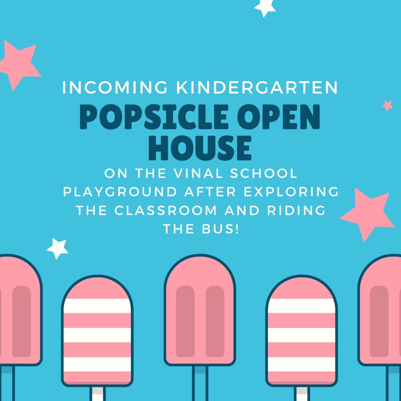 Kindergarten Popsicle Party on the Vinal Playground