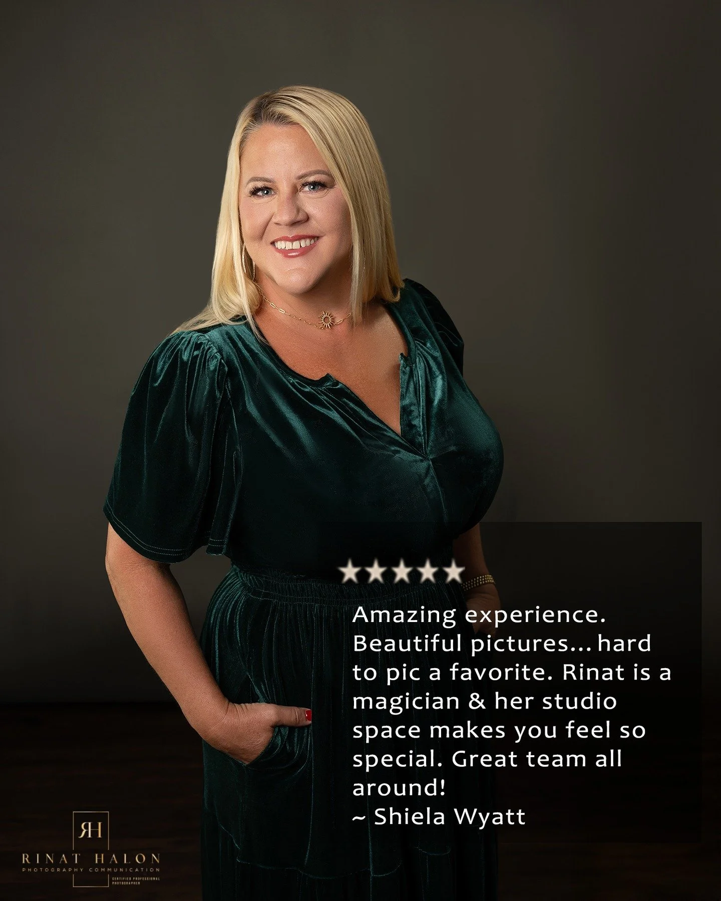 I&rsquo;m so thrilled to hear how much Sheila loved her portrait experience! ✨ Creating that sense of magic in the studio and helping clients feel truly special is what it&rsquo;s all about. 💕

Thank you, Sheila, for your kind words and for trusting