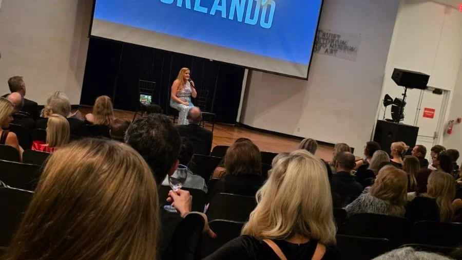 I feel so loved. 💖
What an incredible experience standing in a room filled with beautiful, smart, brilliant, kickass women&mdash;women I&rsquo;m honored to share the pages of The Slaying Orlando Book with. The evening was both amazing and deeply hum