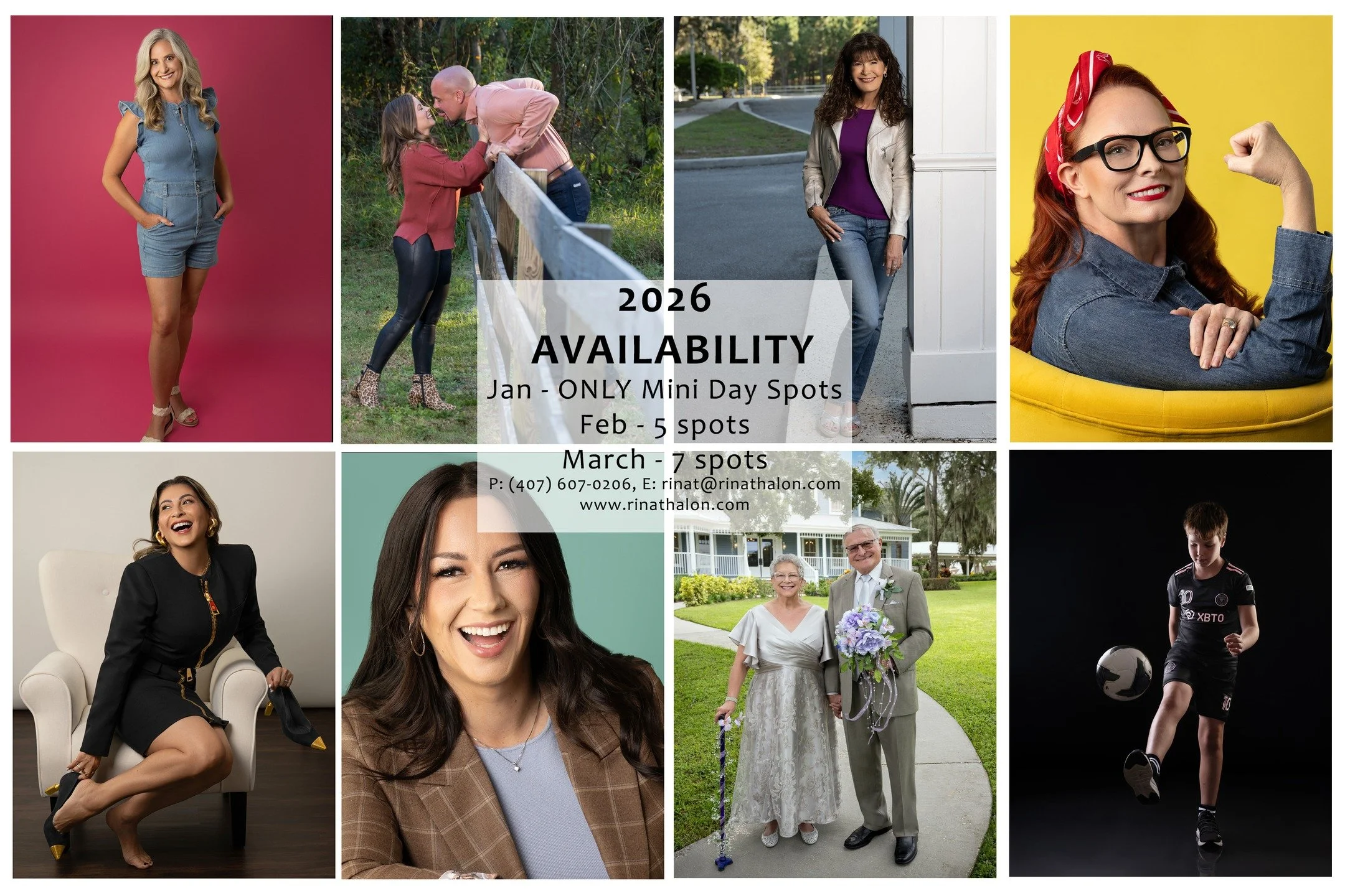 ✨ Hitting the ground running this January. ✨
We&rsquo;re fully booked&mdash;except for our Headshot Mini Day on January 27th.

If you&rsquo;re ready to step into the new year with a polished, elevated headshot that truly reflects you, now is the mome