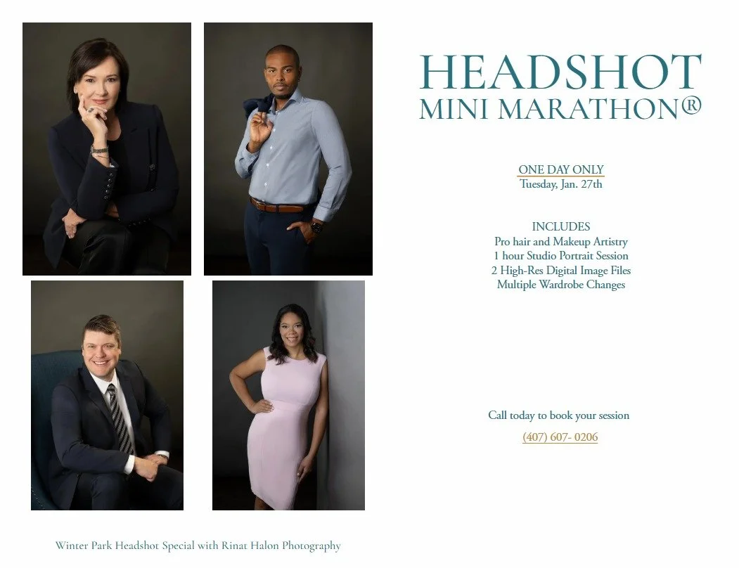 Ready to show this year who&rsquo;s BOSS? 👑✨

Our Headshot Mini Day is the only opening on our calendar&mdash;and it&rsquo;s designed for professionals who are ready to step into 2026 with confidence and clarity.
Let&rsquo;s create brilliant, releva