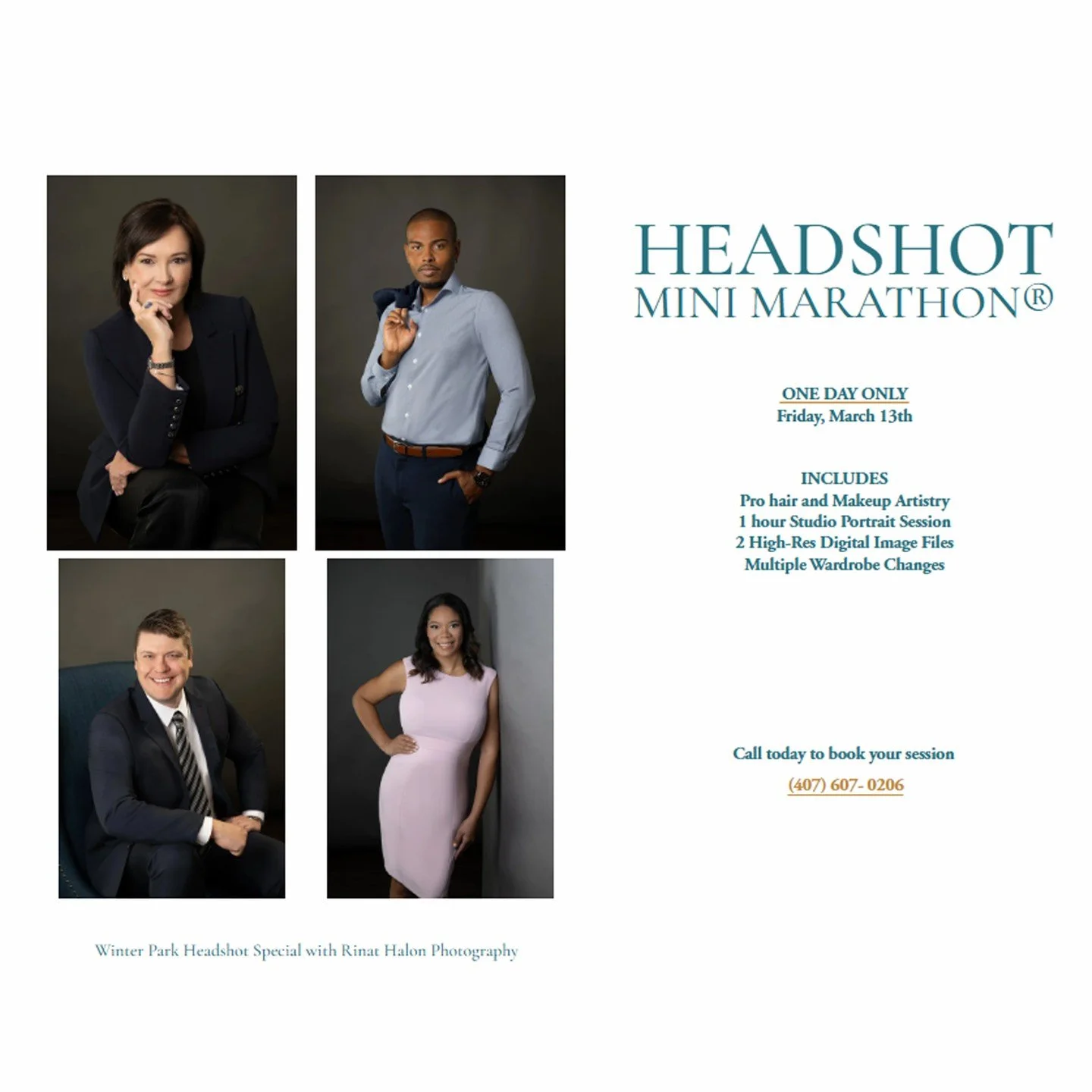 Last Chance.

One final spot just opened for our Headshot Mini Day on March 13.

If your current headshot doesn&rsquo;t reflect the level you&rsquo;re operating at&hellip; this is your moment.

A single image can change the way people see your busine