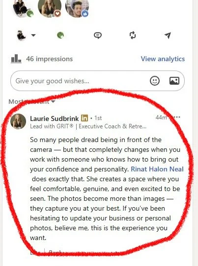One of my favorite things about sharing a five-star client review is when another amazing client jumps in the comments to echo the experience. 💛 That is simply the best!

I absolutely adore these two incredible women. ✨

Laurie, author of Leading wi