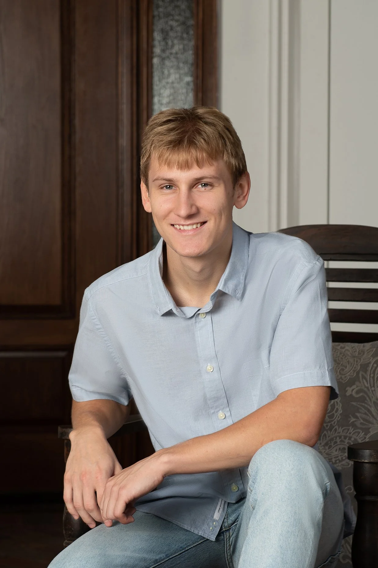 Florida Teen Guy Casual High School Senior Year Session