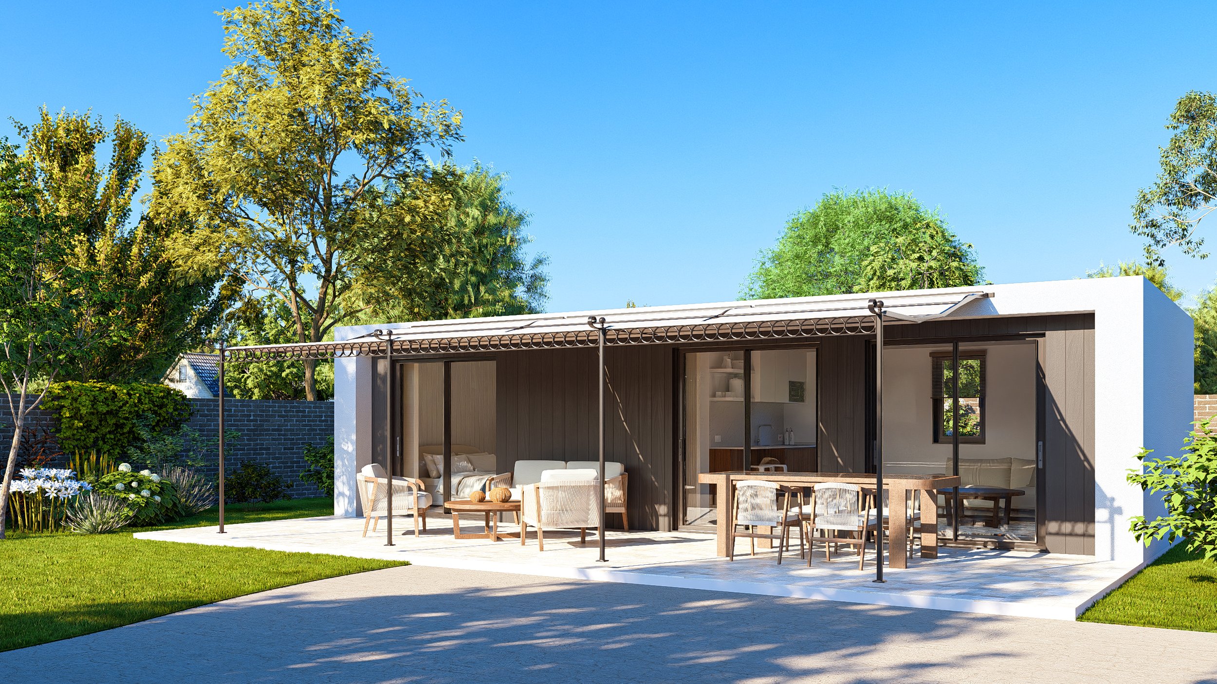 Bauhu Forty Four modular garden building living pod