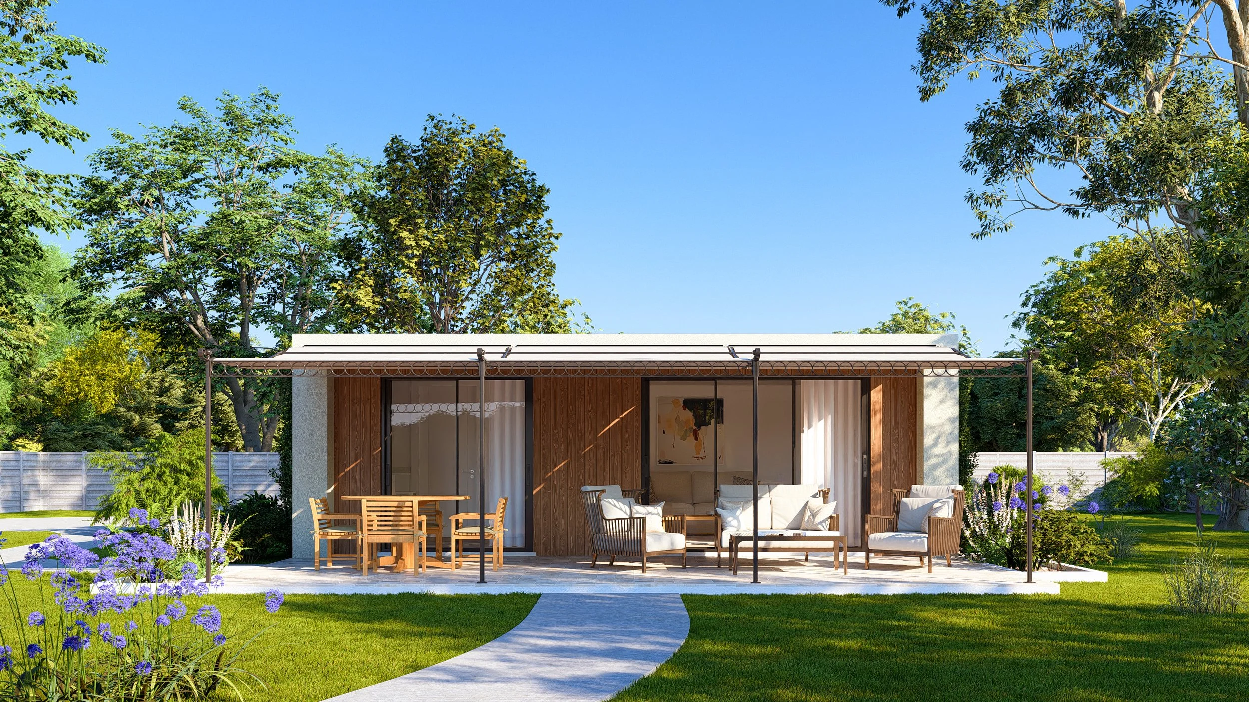 Architect designed, precision engineered. High-quality garden buildings and luxury living pods from Bauhu