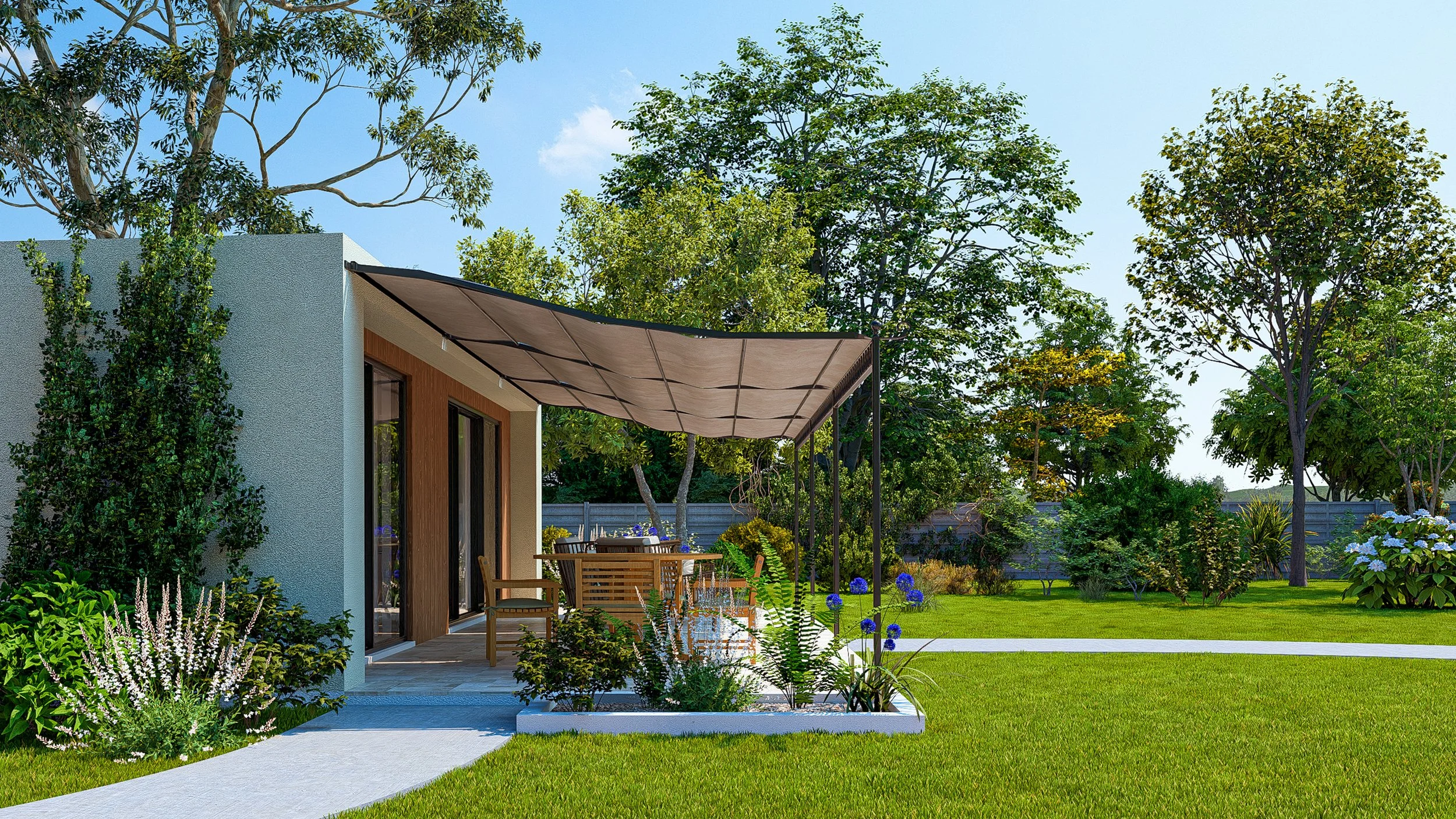 Architect designed, precision engineered. High-quality garden buildings and luxury living pods from Bauhu