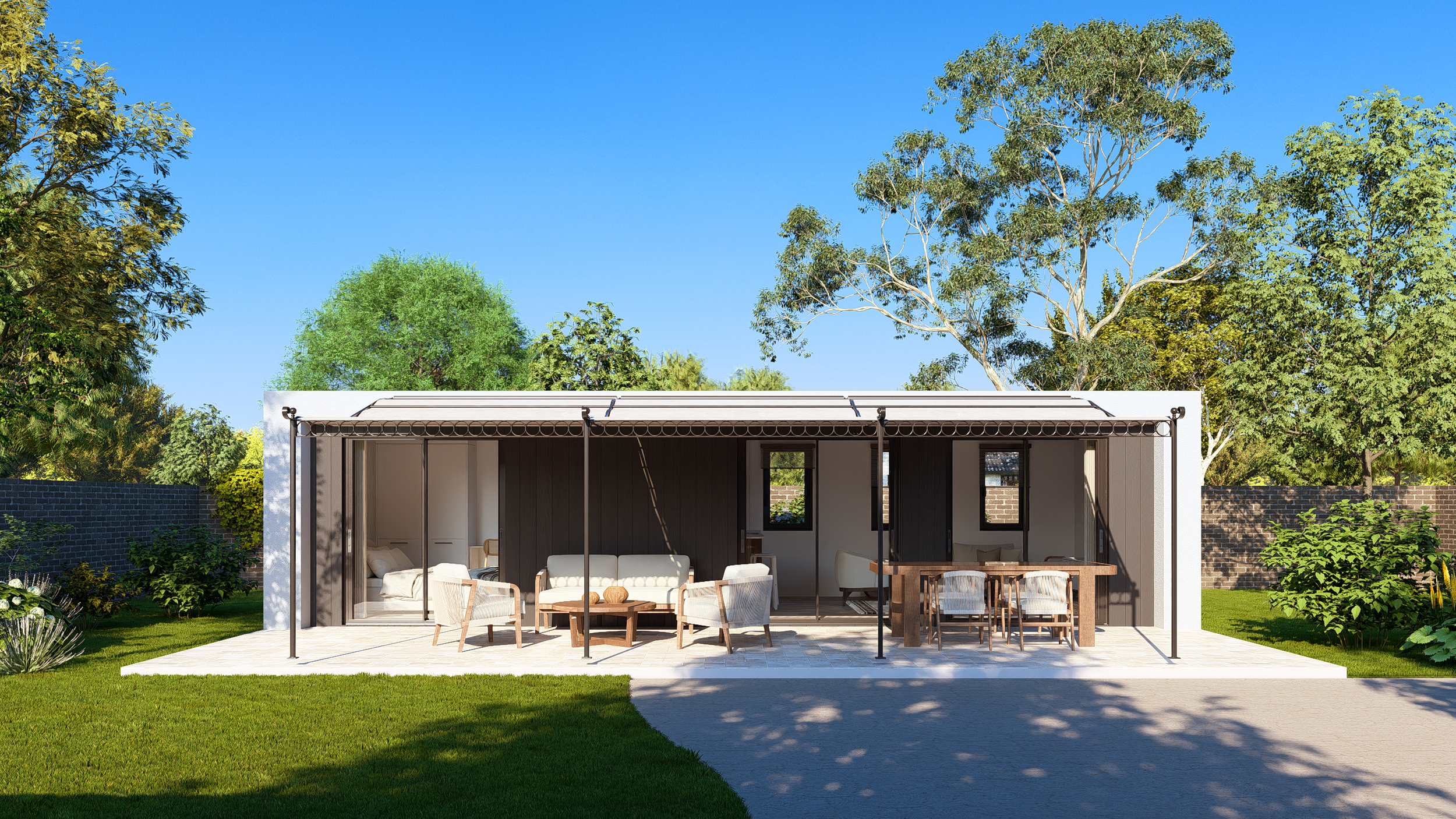 Architect designed, precision engineered. High-quality garden buildings and luxury living pods from Bauhu