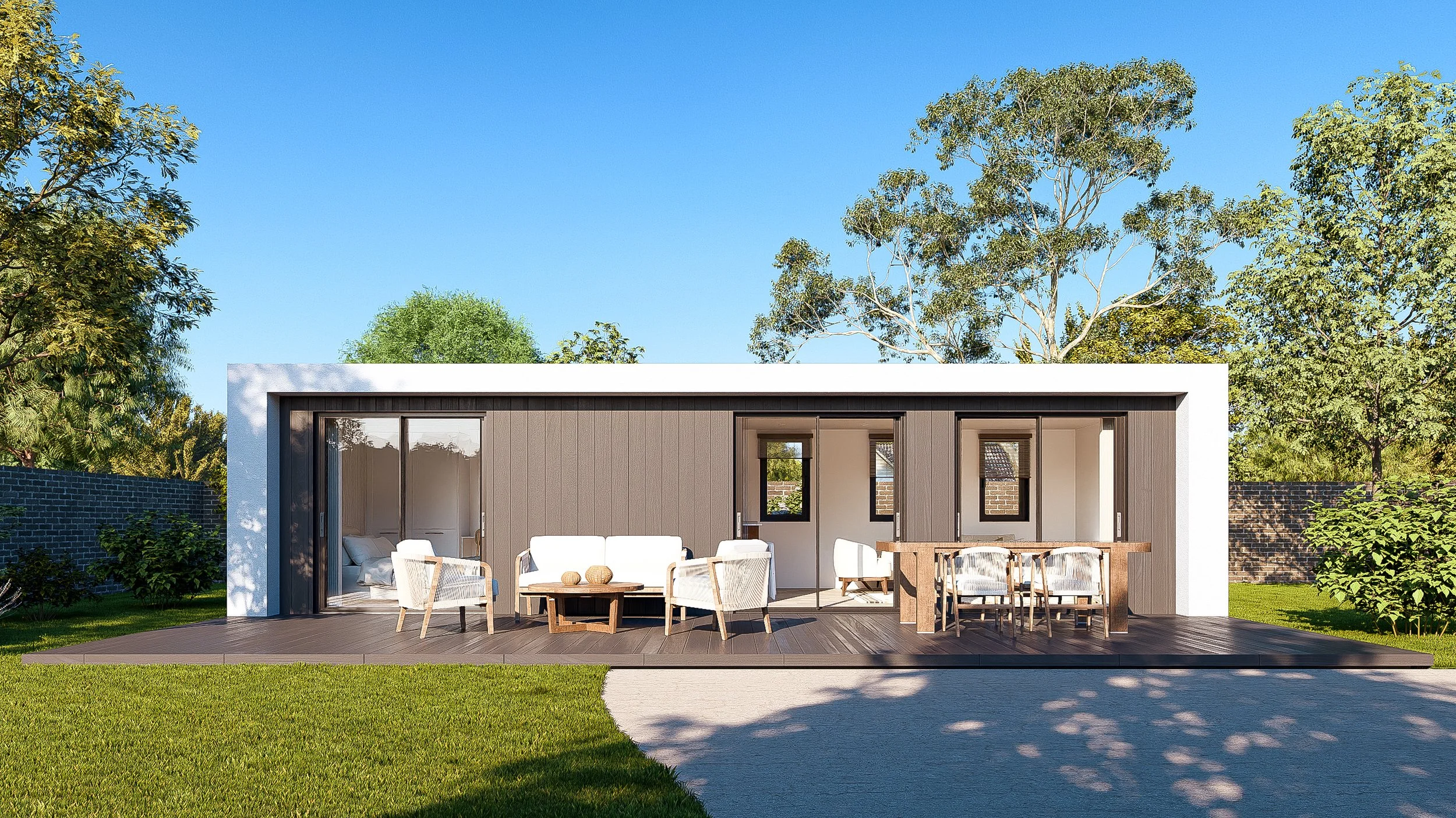 Architect designed, precision engineered. High-quality garden buildings and luxury living pods from Bauhu