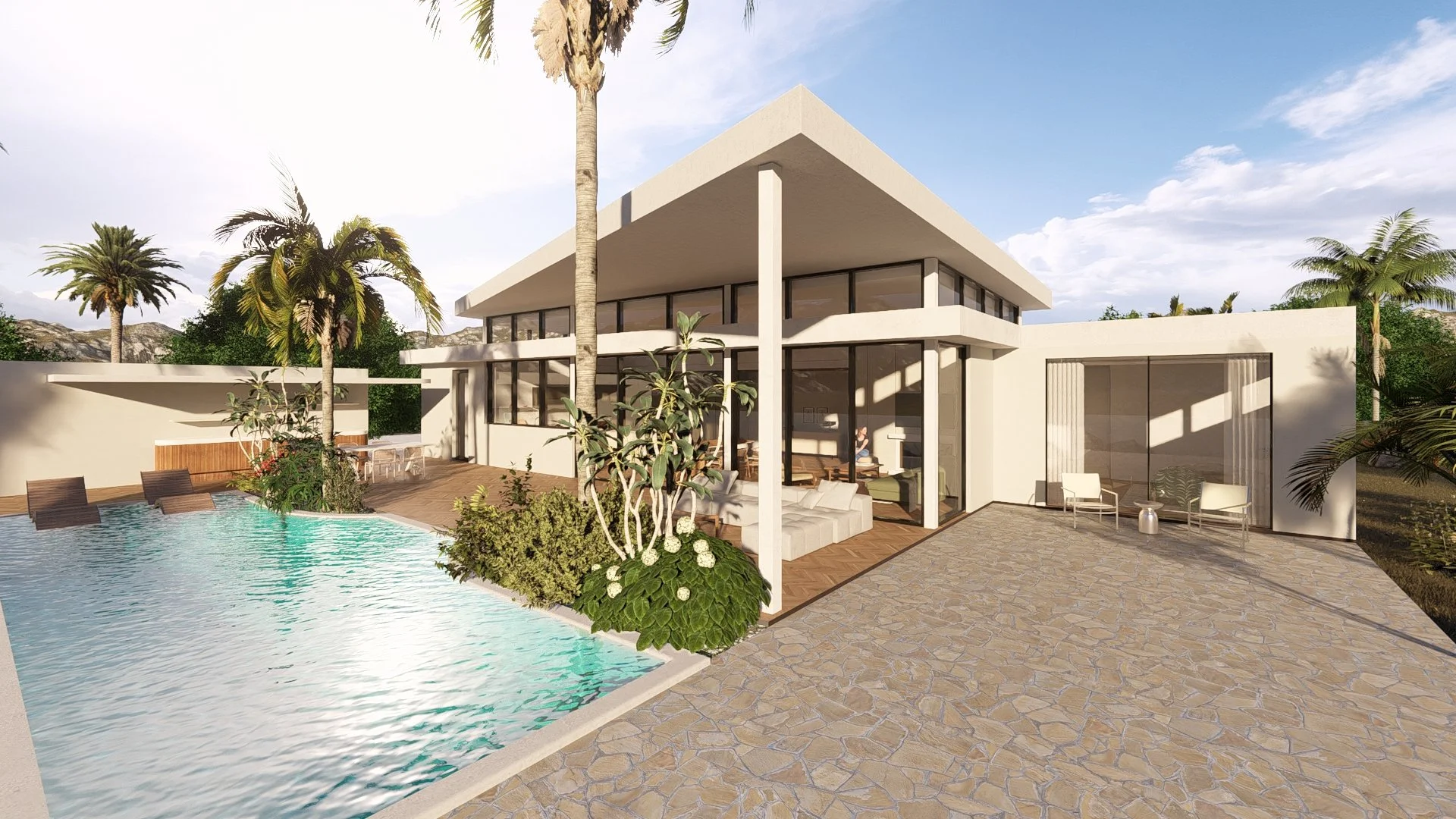 Bauhu small hurricane proof modular home