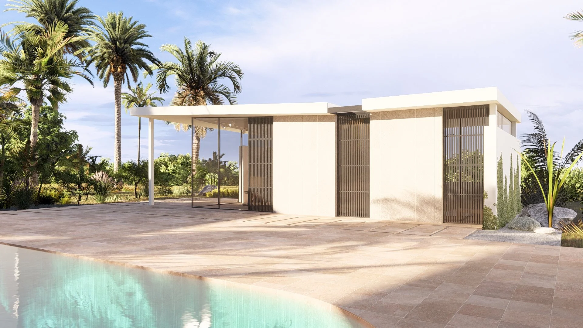 The ultimate modular home gym and spa from Bauhu