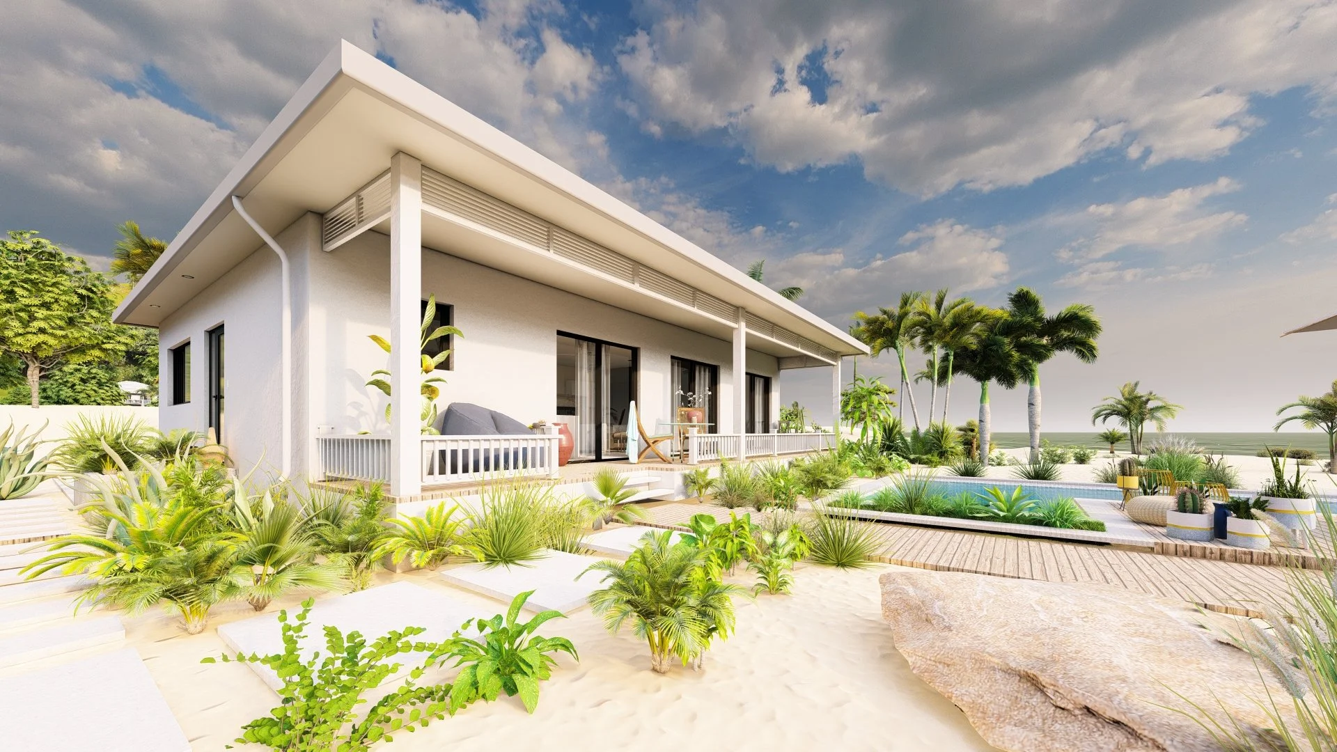 Bauhu steel framed kit homes