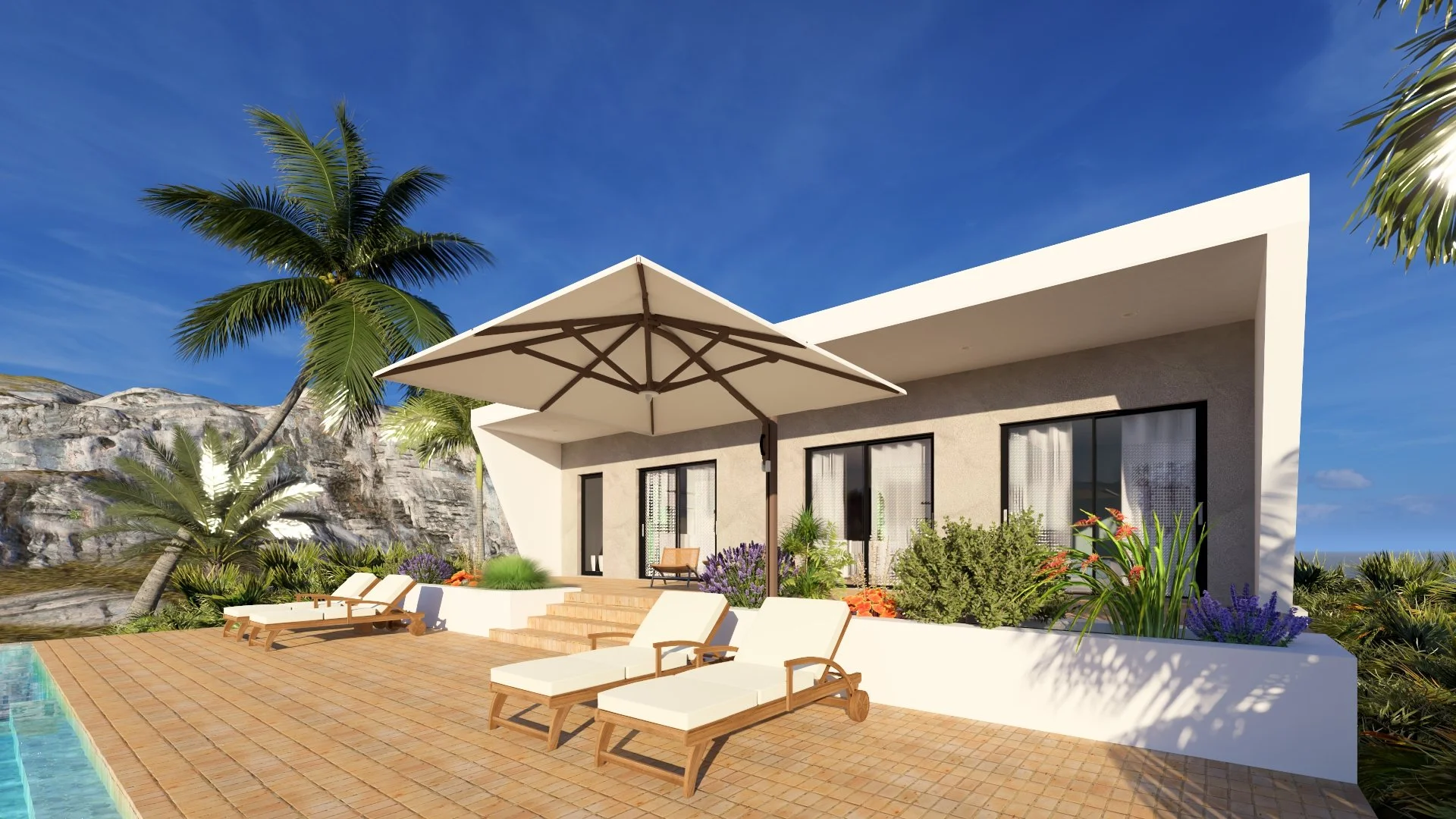 Luxury new modular villa for sale 