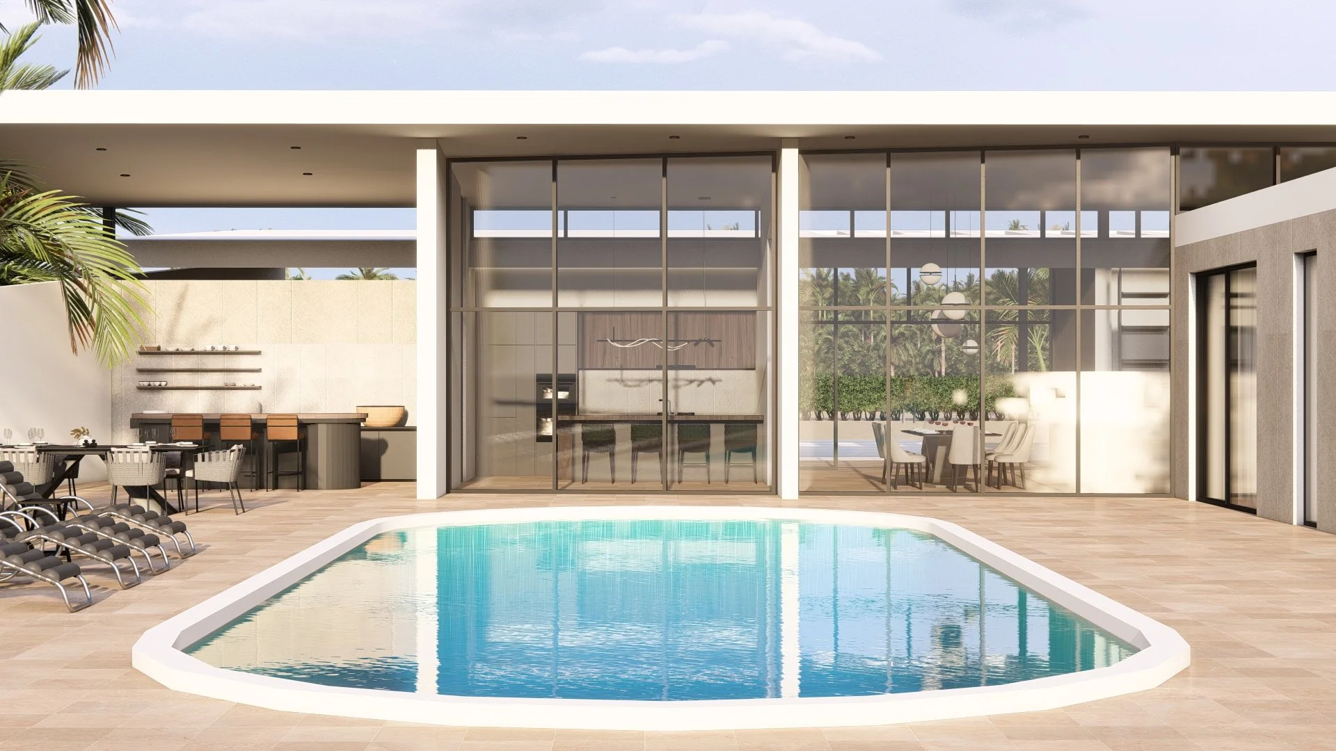 Moonstone, a super luxury modular home by Bauhu