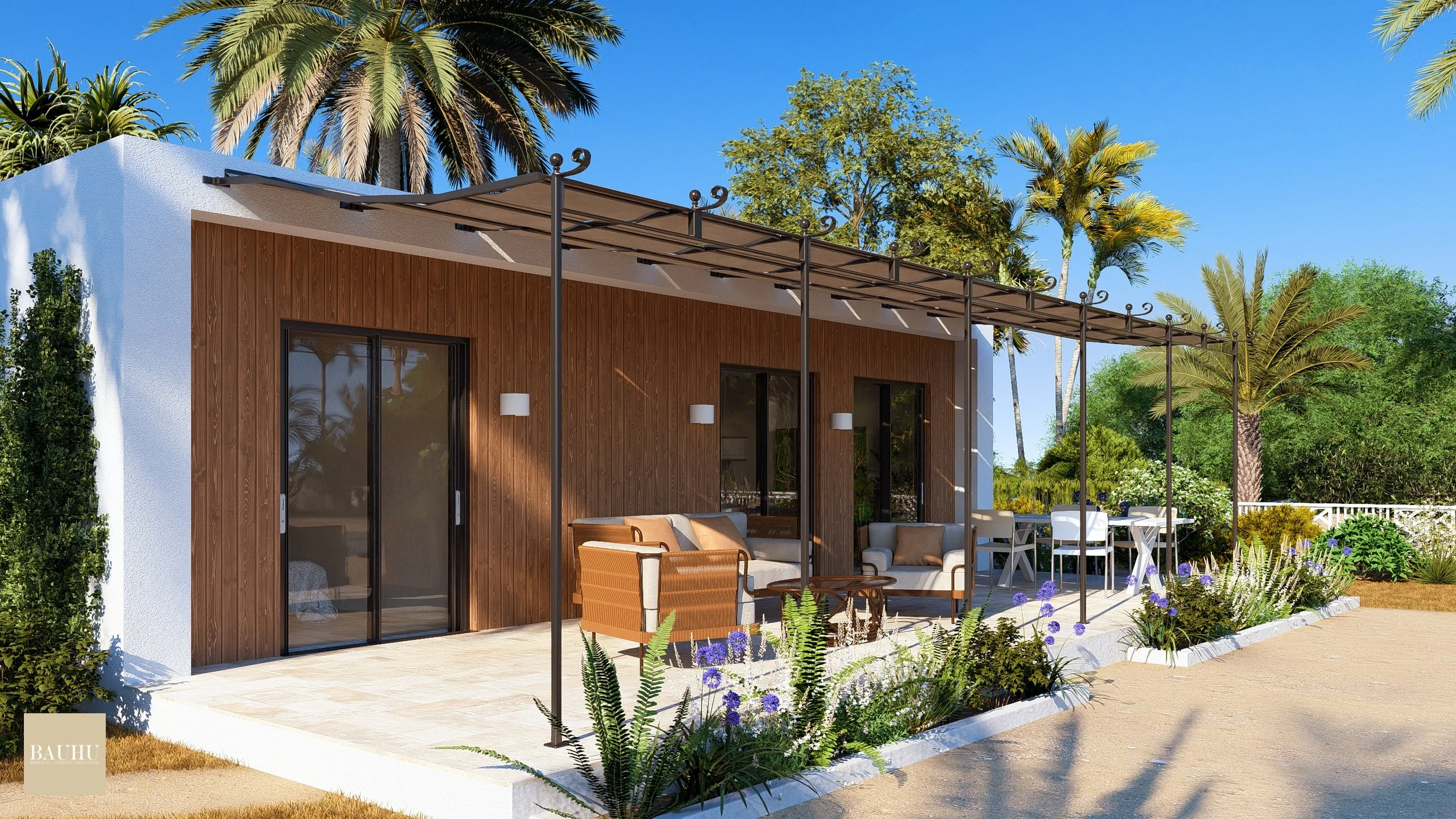 , a super luxury modular home by Bauhu
