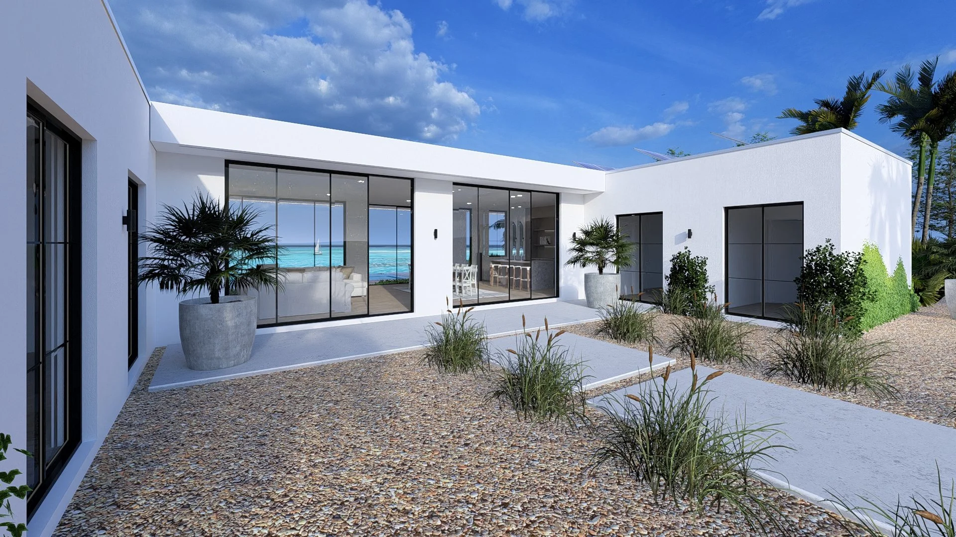 Bauhu high end contemporary modular homes for the Caribbean