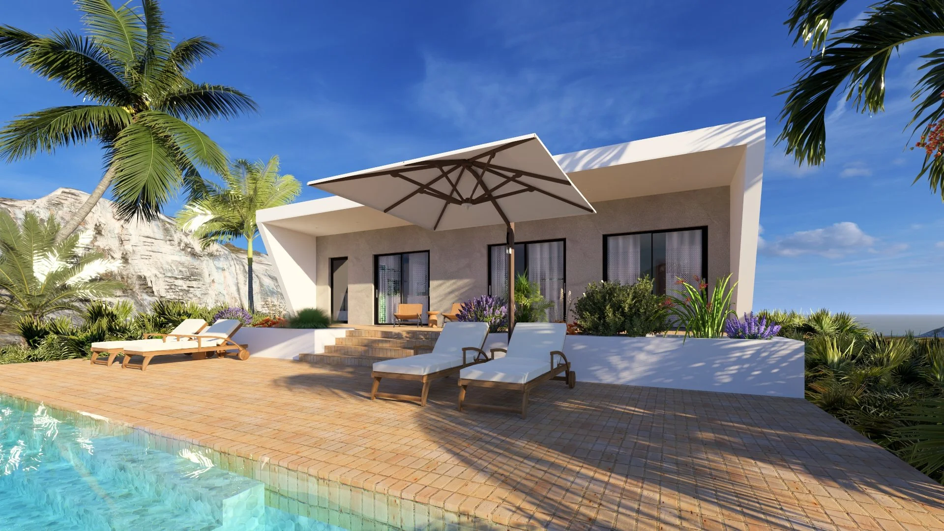 Luxury new prefab villa by bauhu