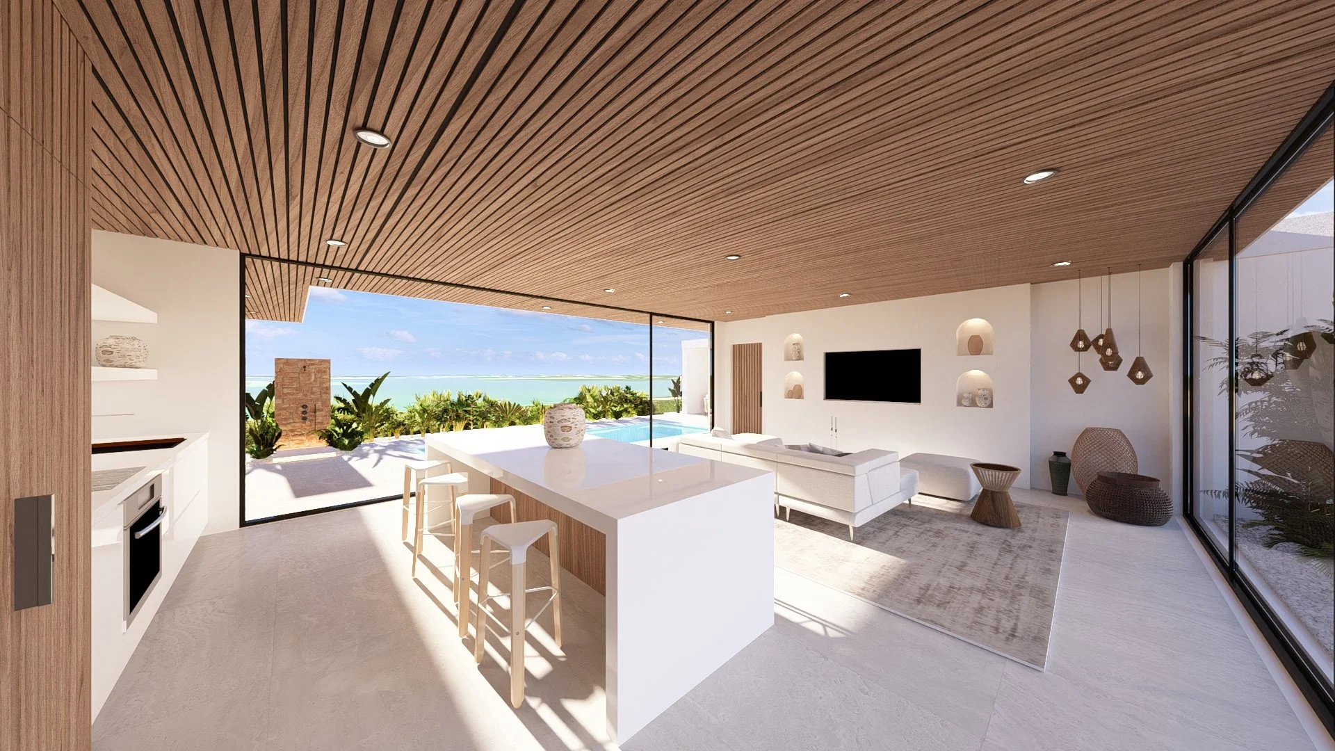 Luxury new villa for sale in Exuma, The Bahamas