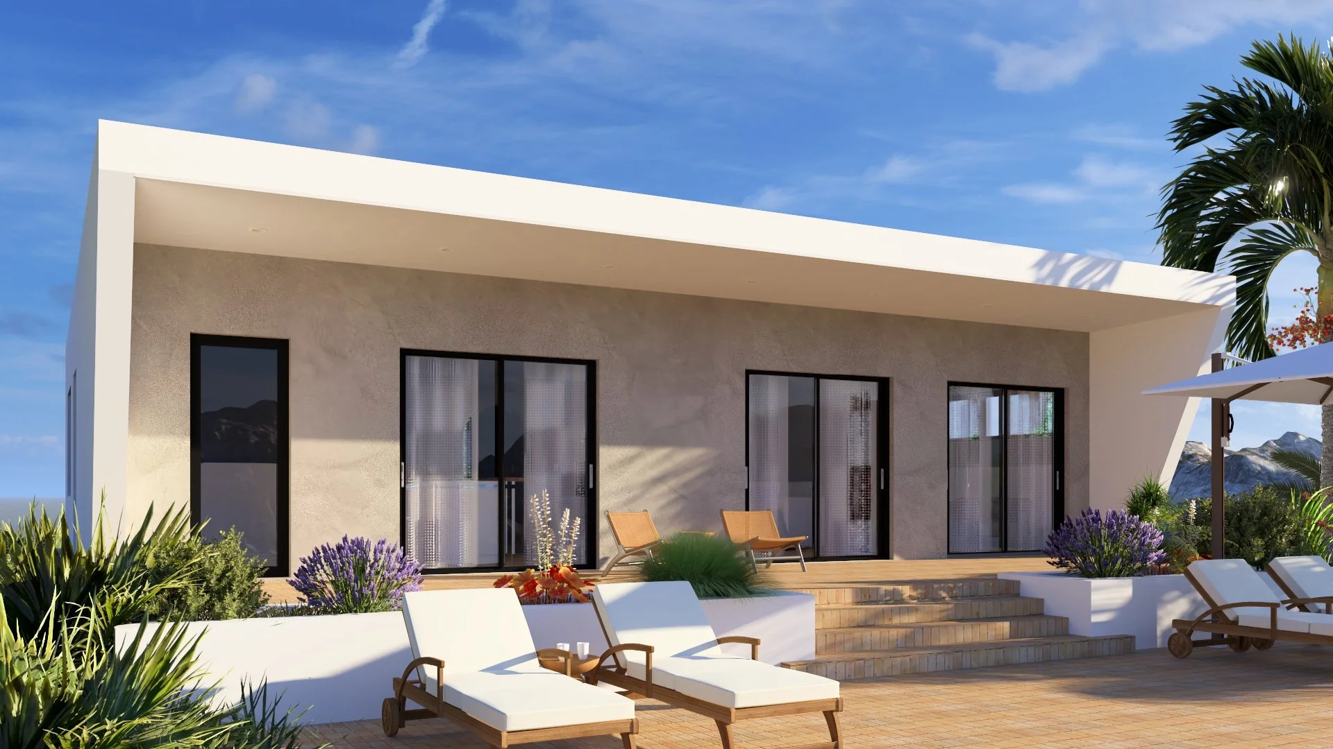 The ultimate Luxury new hurricane proof modular villa 
