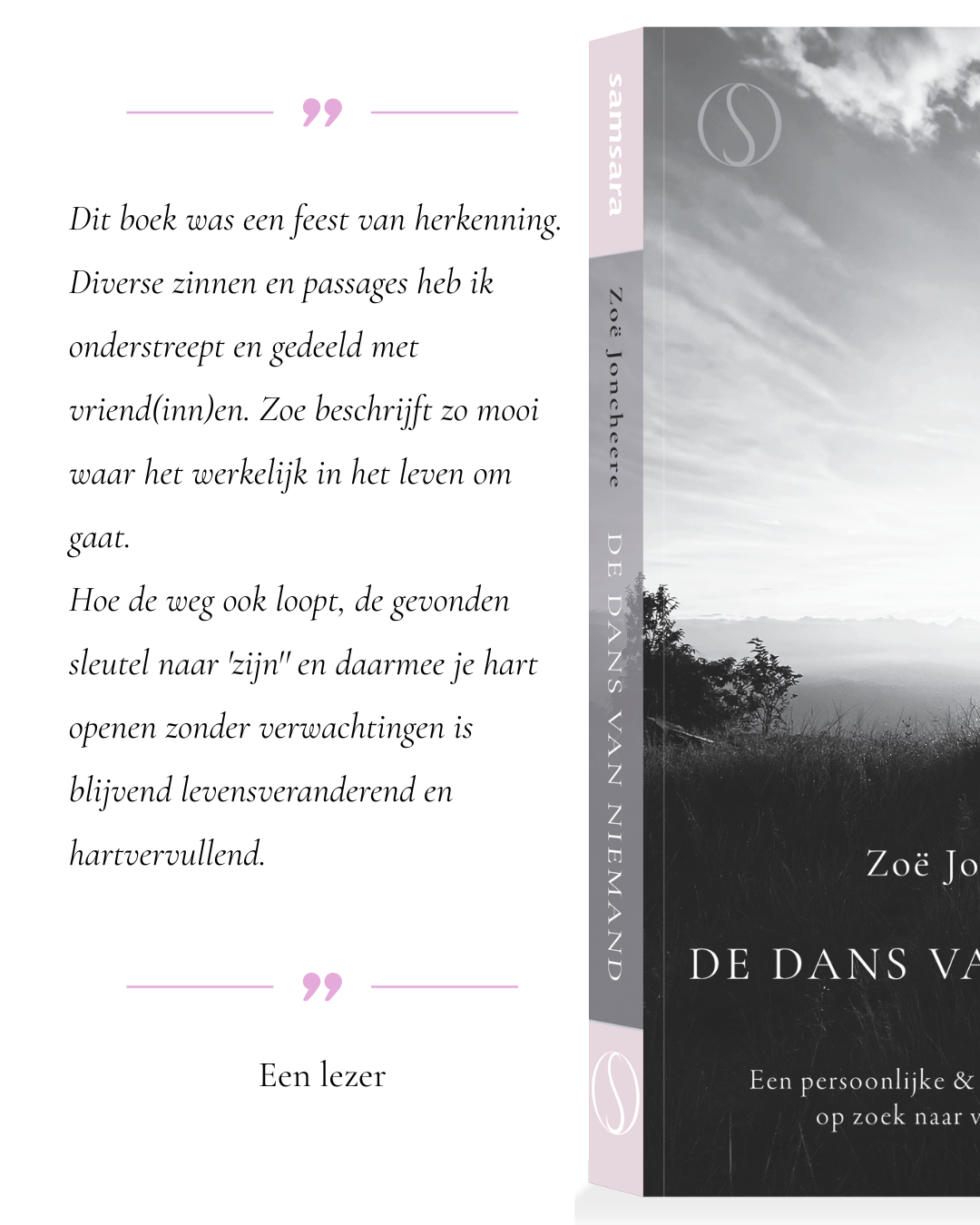 De dans van niemand boek Zoe Joncheere.png