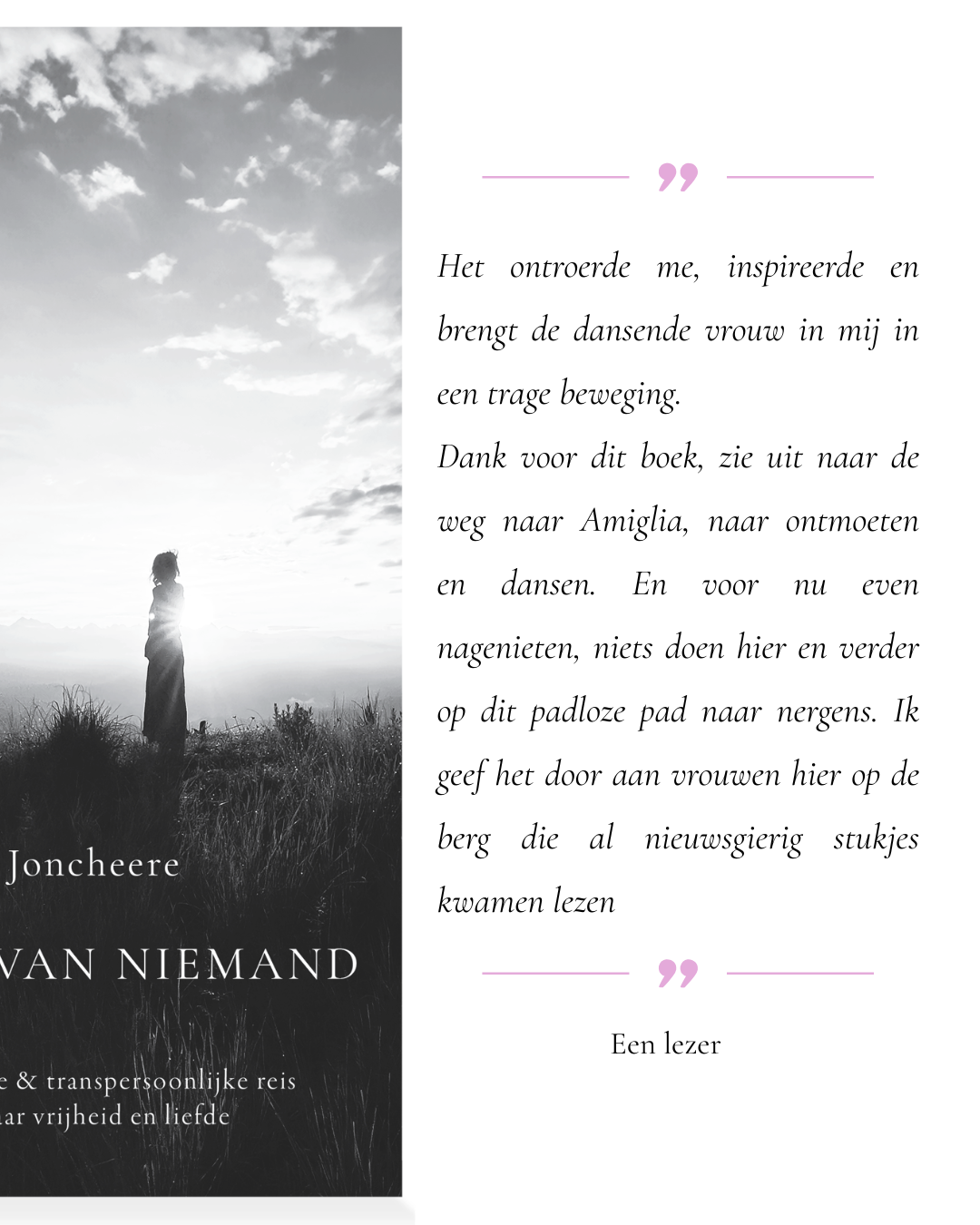 De dans van niemand boek Zoe Joncheere.png