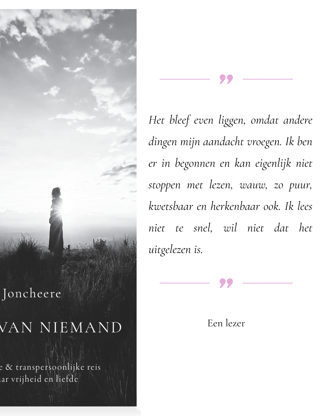 De dans van niemand boek Zoe Joncheere.png