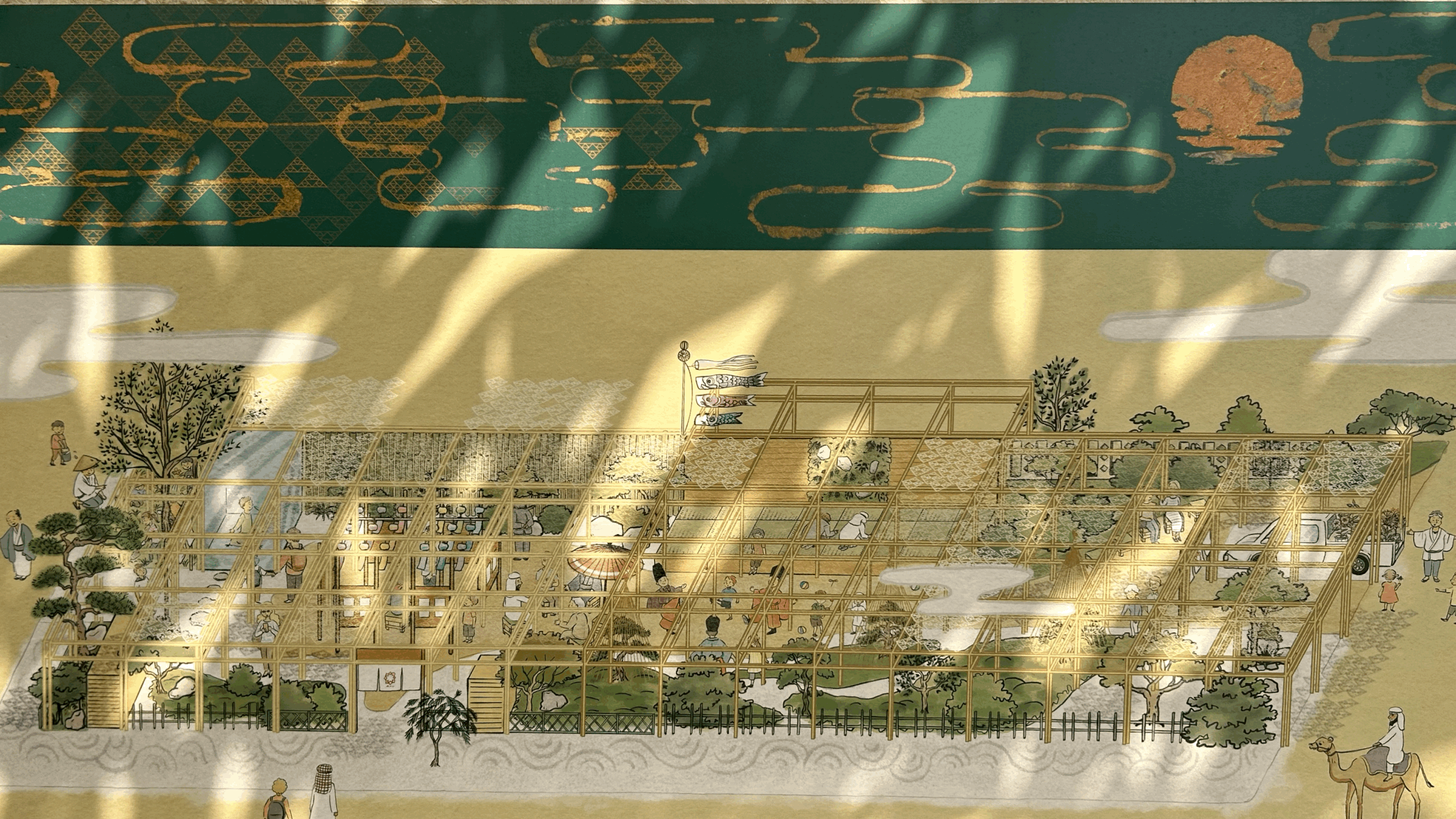The Japanese Garden:  Expo 2023 In Desert Climate