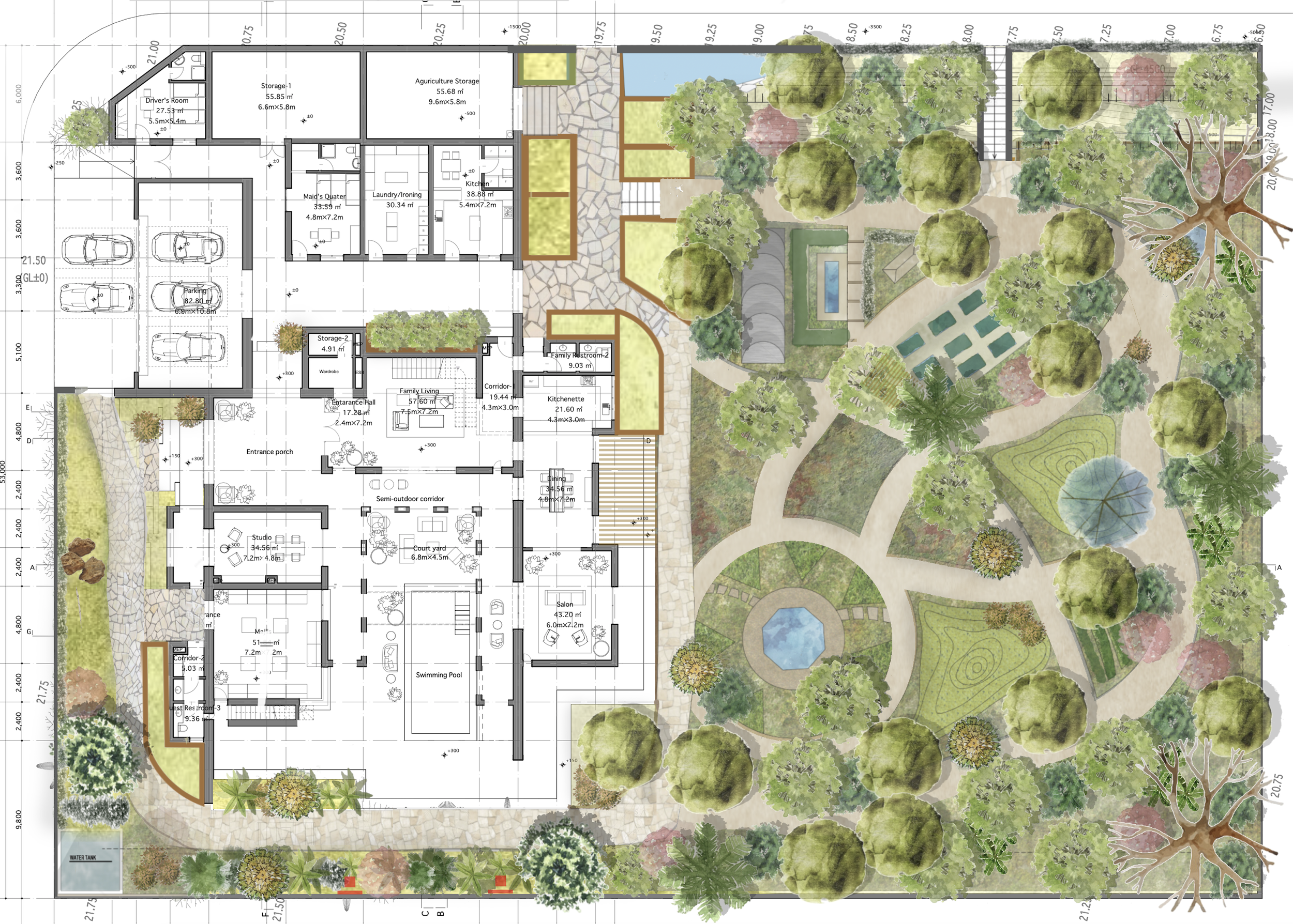What is the difference between Permaculture, Architecture and Landscaping Design
