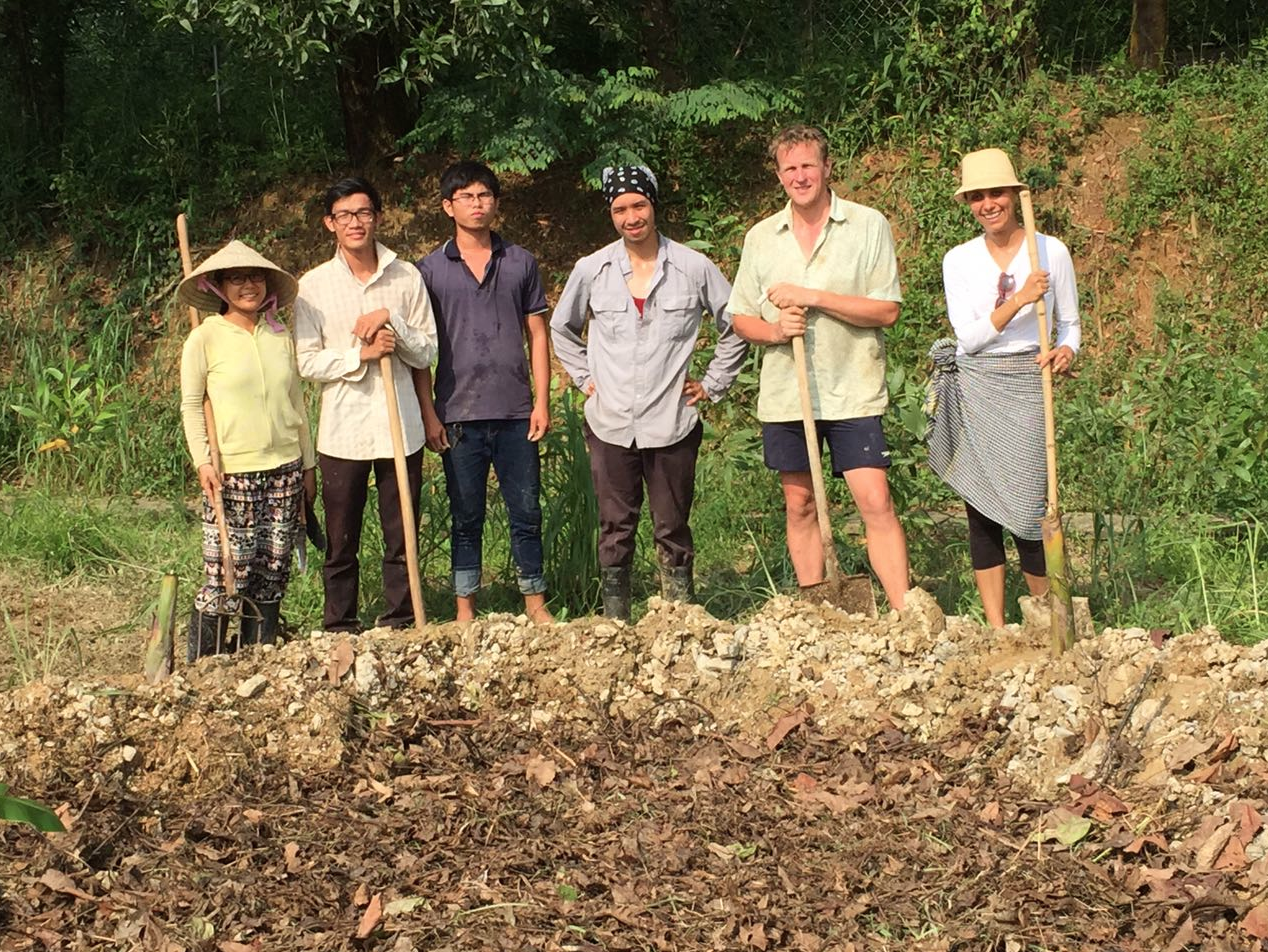 Soumia Masmoudi at Hippo Farm