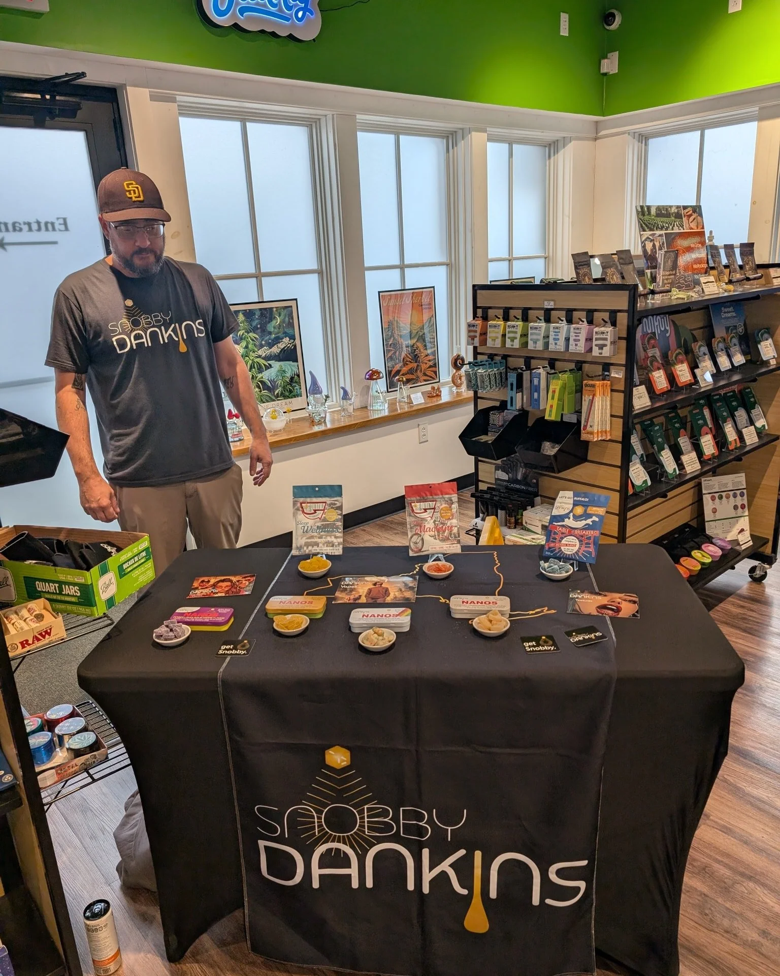 Stop in to see Randy with Snobby Dankins, Senior Moments, and Live Ouid until 6pm!