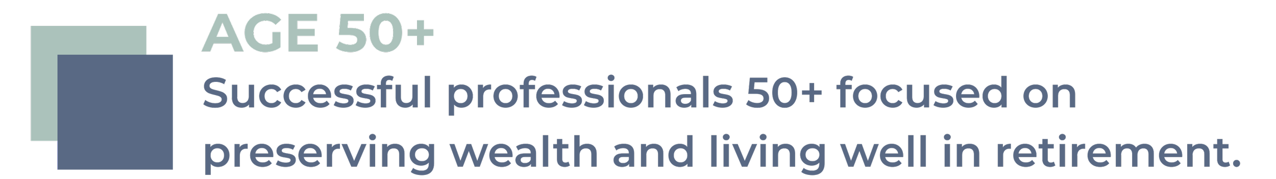 Fiduciary retirement planner for age 50+ in Castle Rock