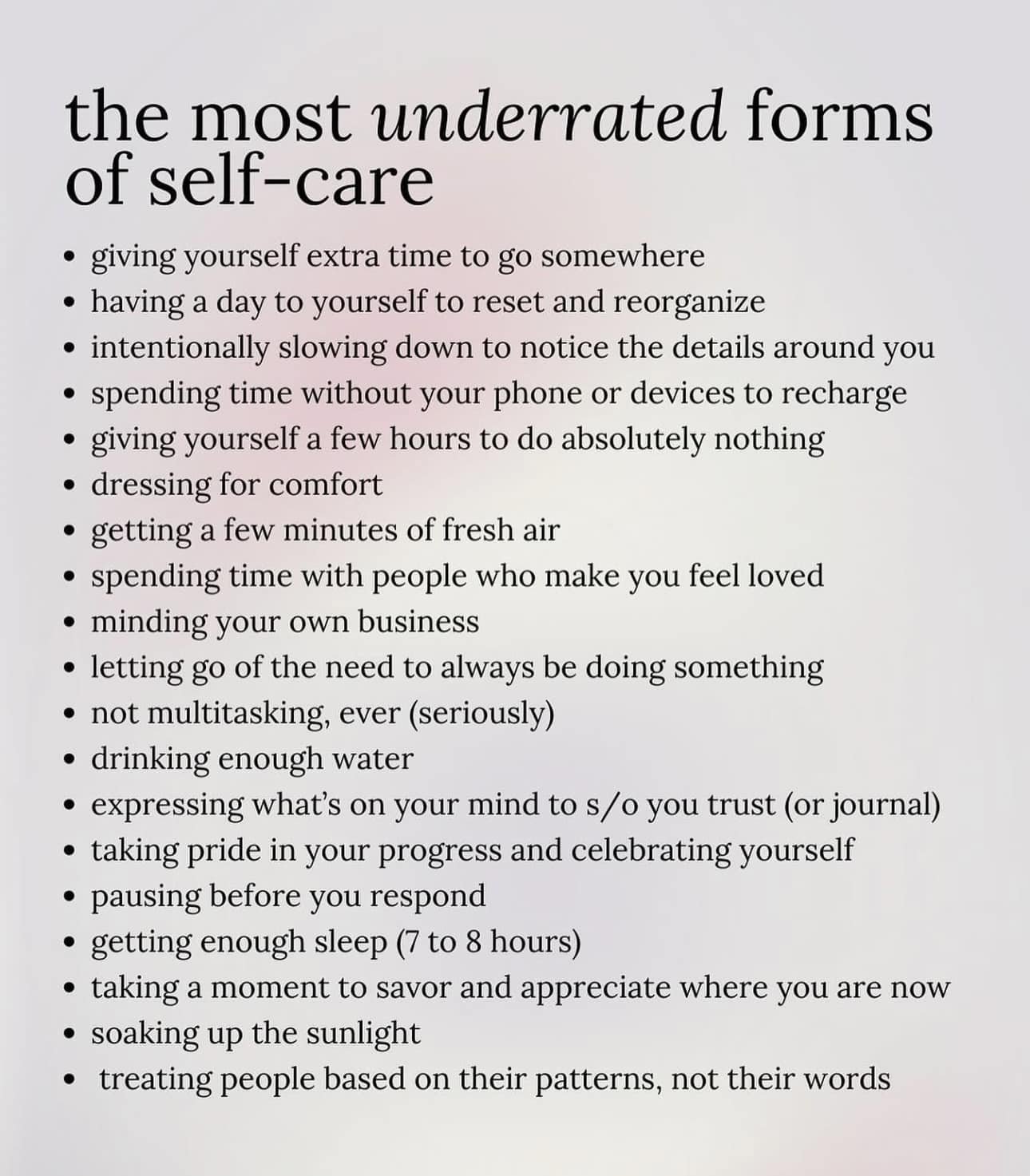 It doesn&rsquo;t always have to be something major or extravagant 🫶🏾 #selfcare