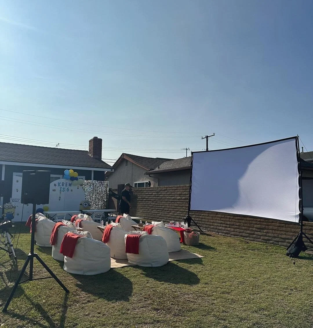 4K Projectors & Outdoor Movie Rental in Houston & Sugar Land — Photo ...