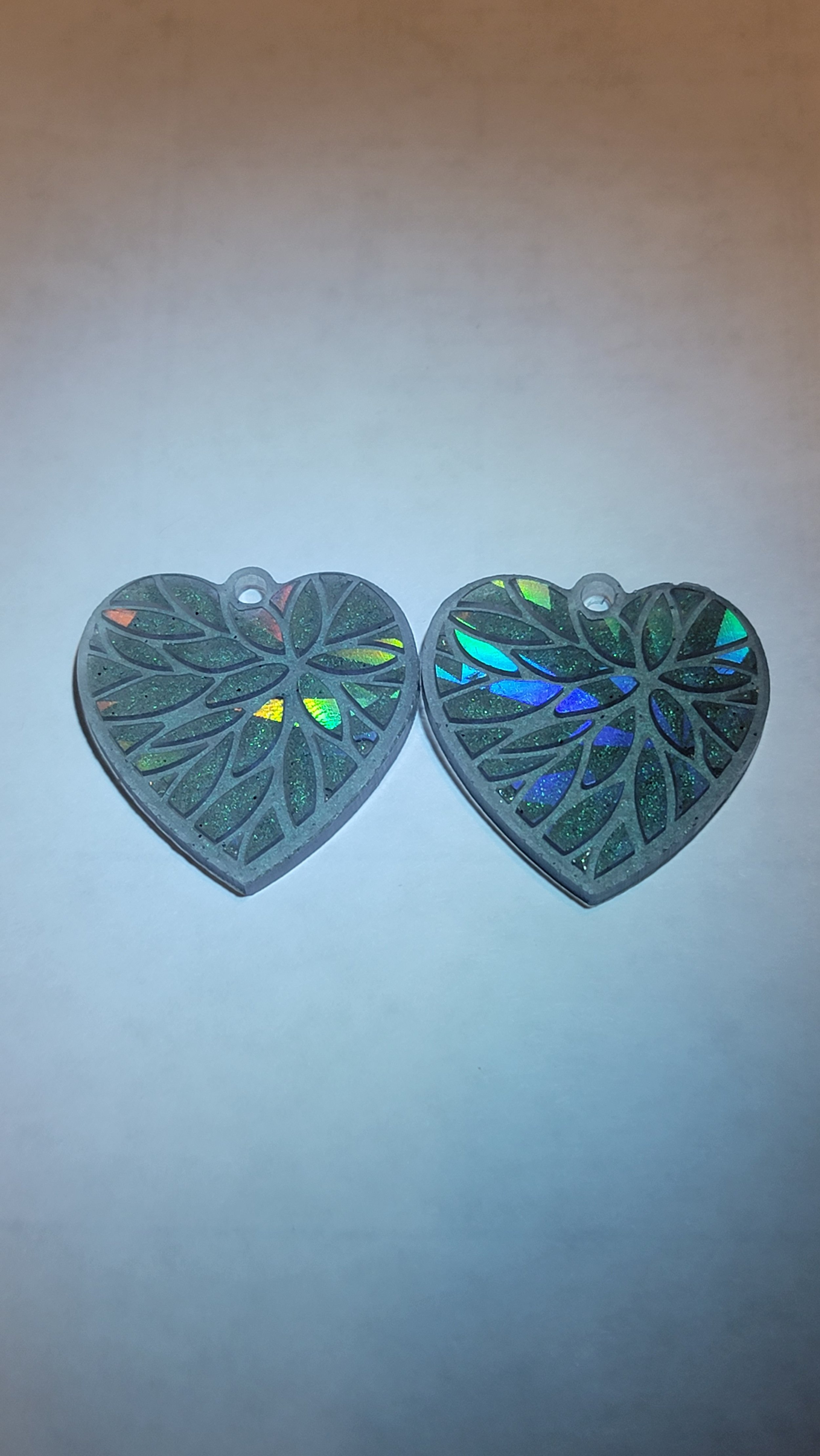 Heart earrings