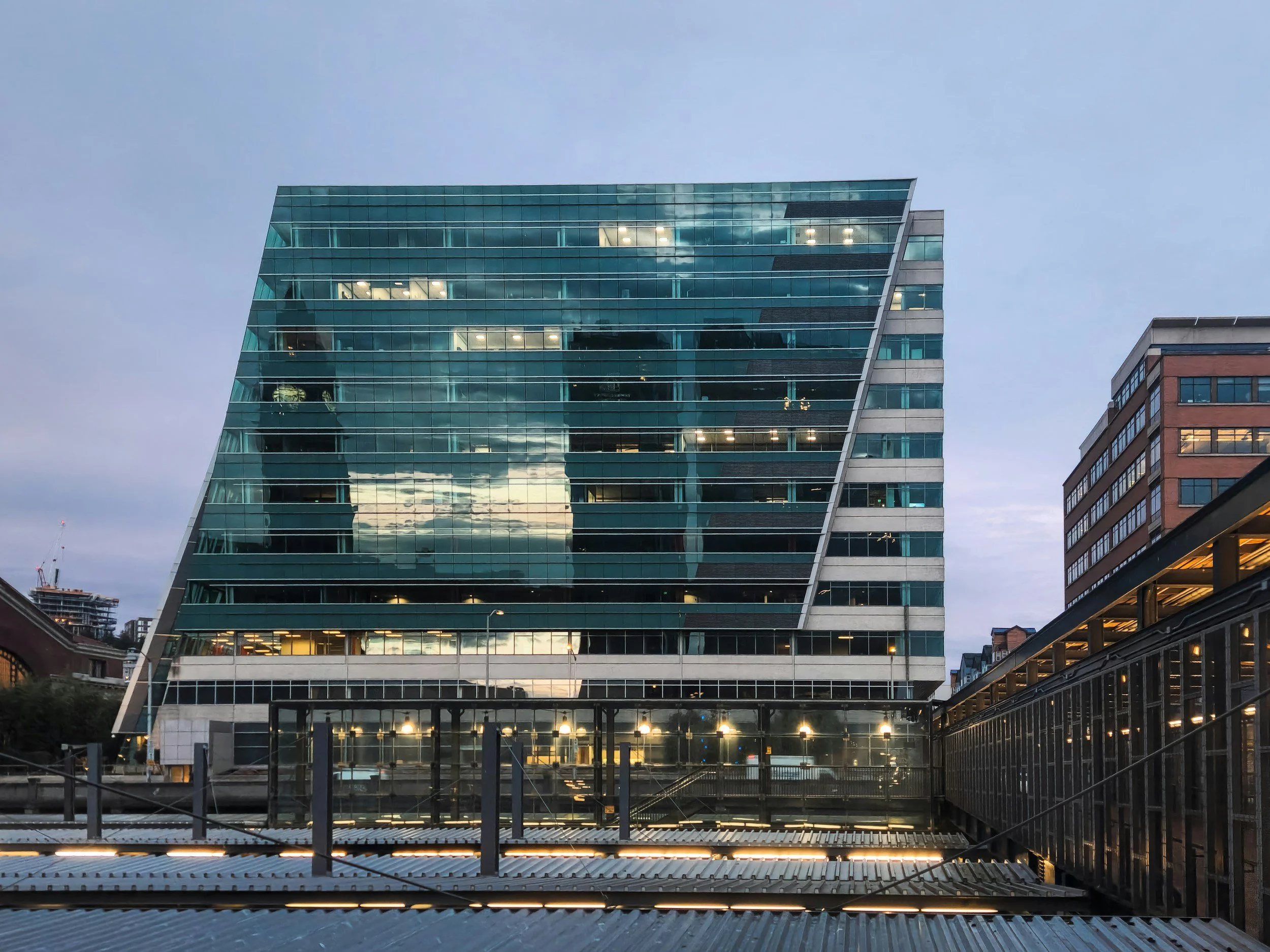 Bright downtown office where a professional firm works with a Vancouver virtual assistant