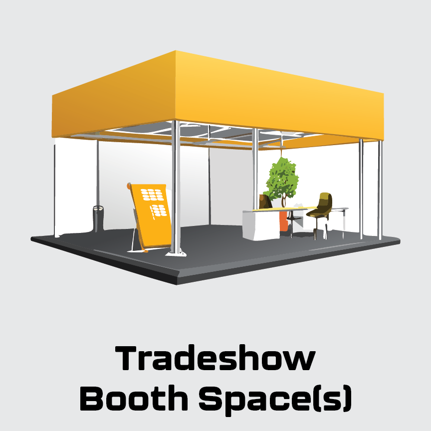 Tradeshow Booth Space(s) - 10'x10'