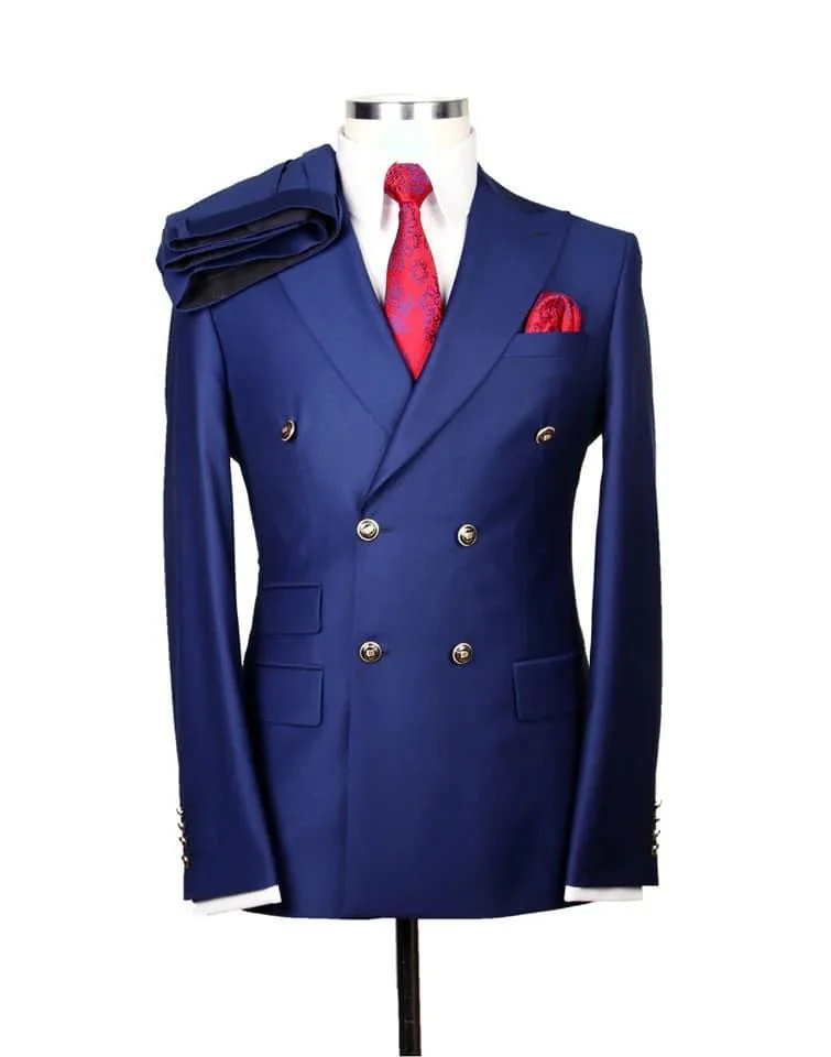 Signature 6 Button Double Breasted Suit