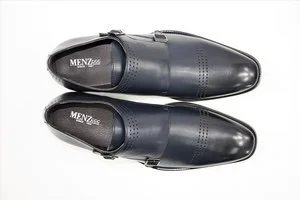 Double Monk Strap Dress Shoes