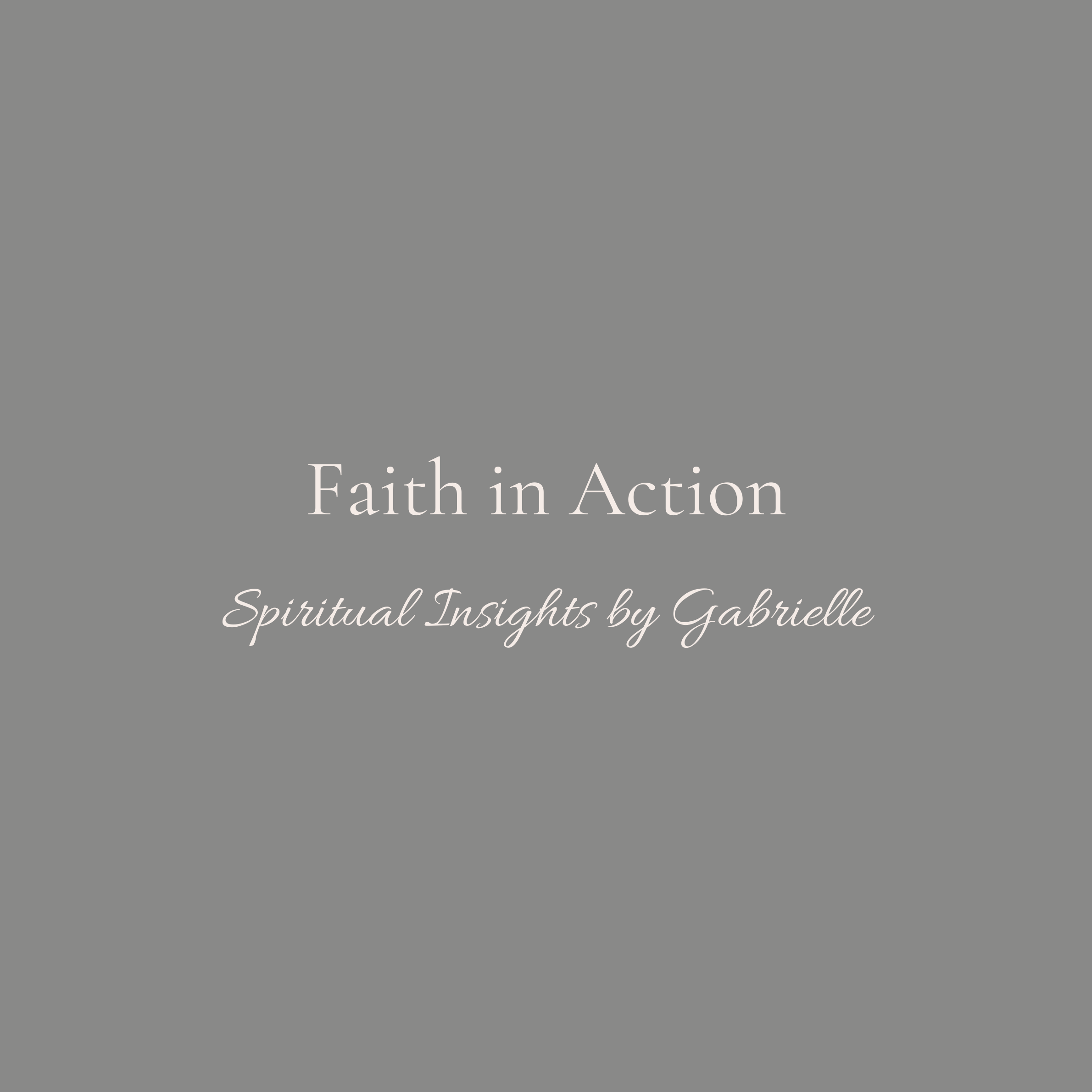 Faith in Action
