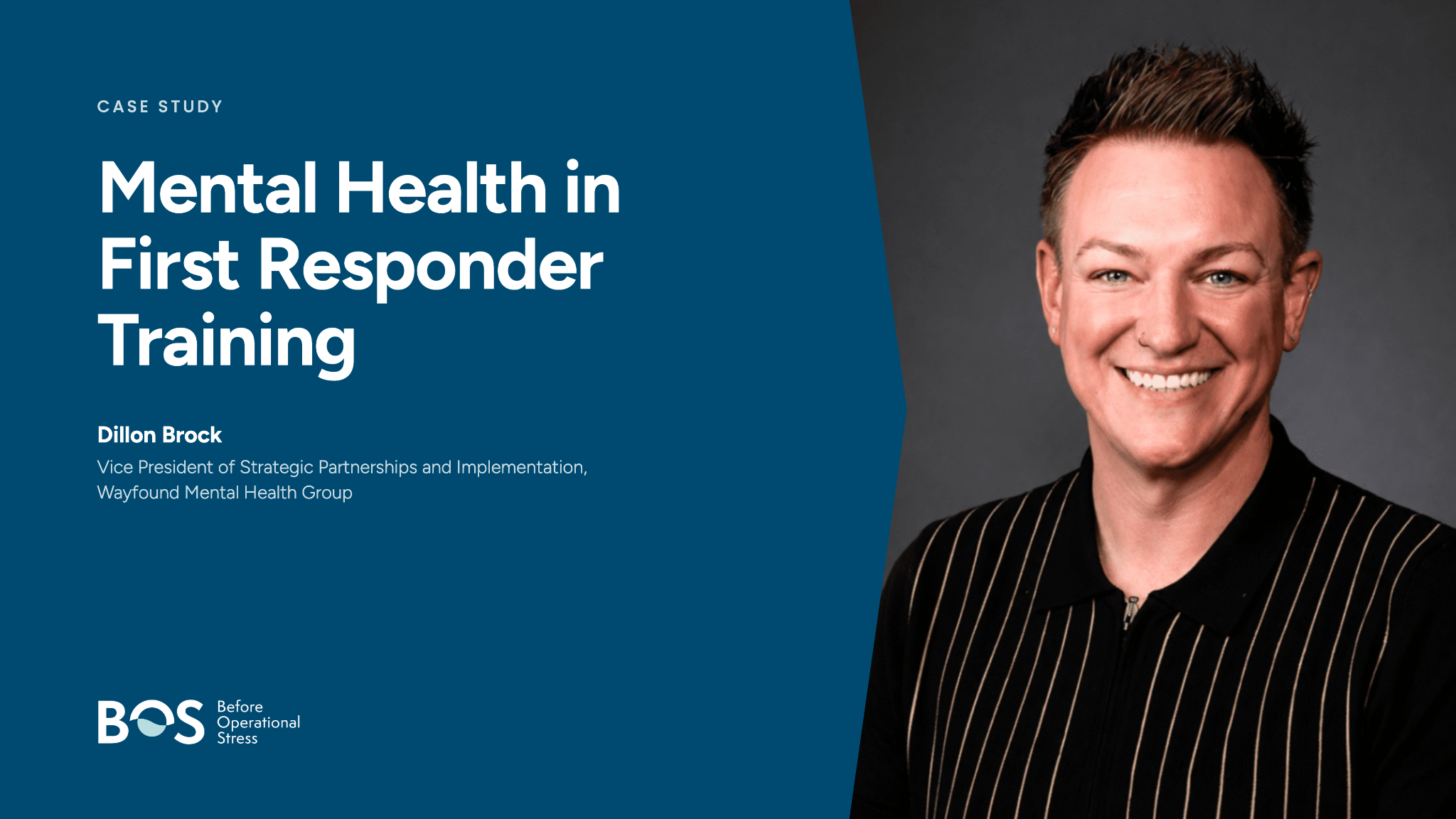 Case Study: Mental Health in First Responder Training
