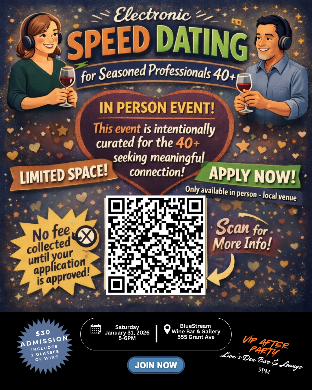 SEASONED PROFESSIONAL SPEED DATING