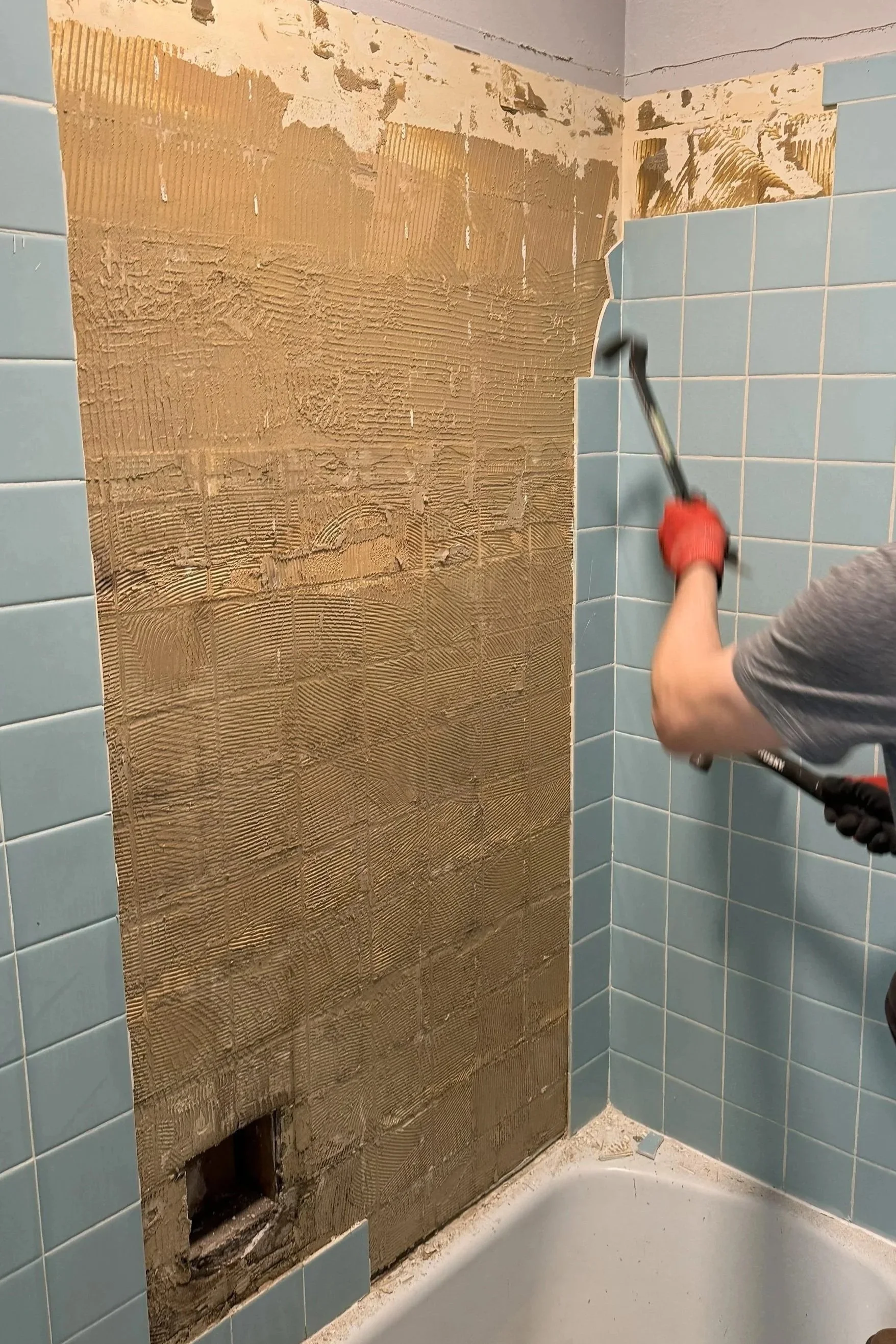 Bathroom Remodel - New Shower