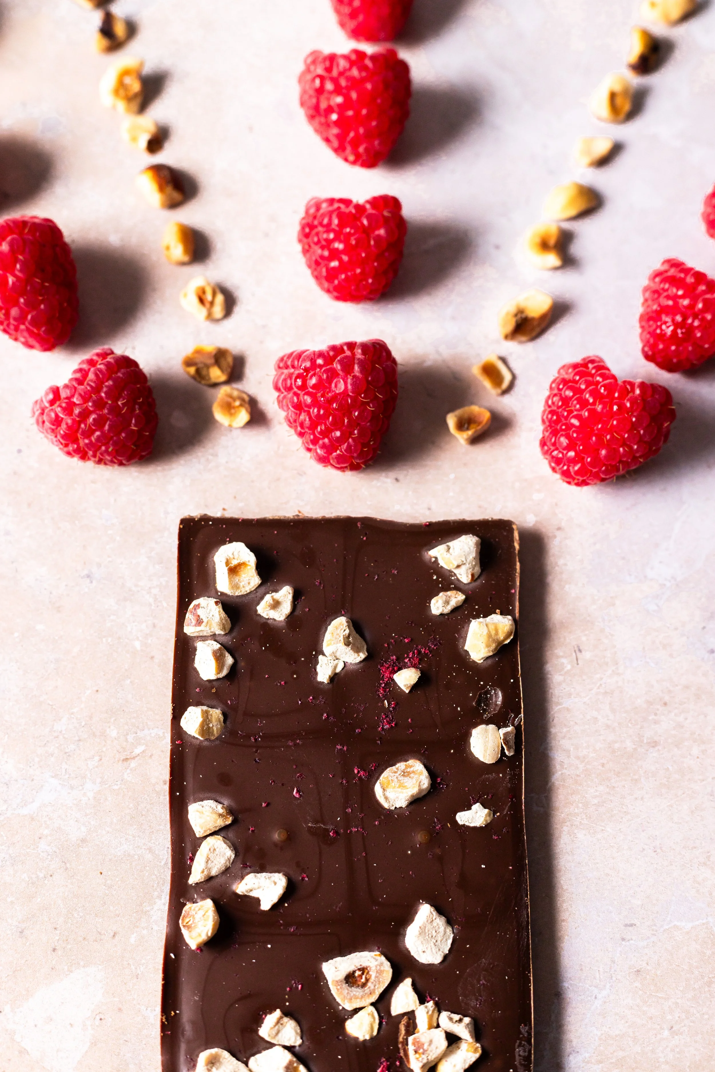 Raspberry Hazelnut Chocolate
